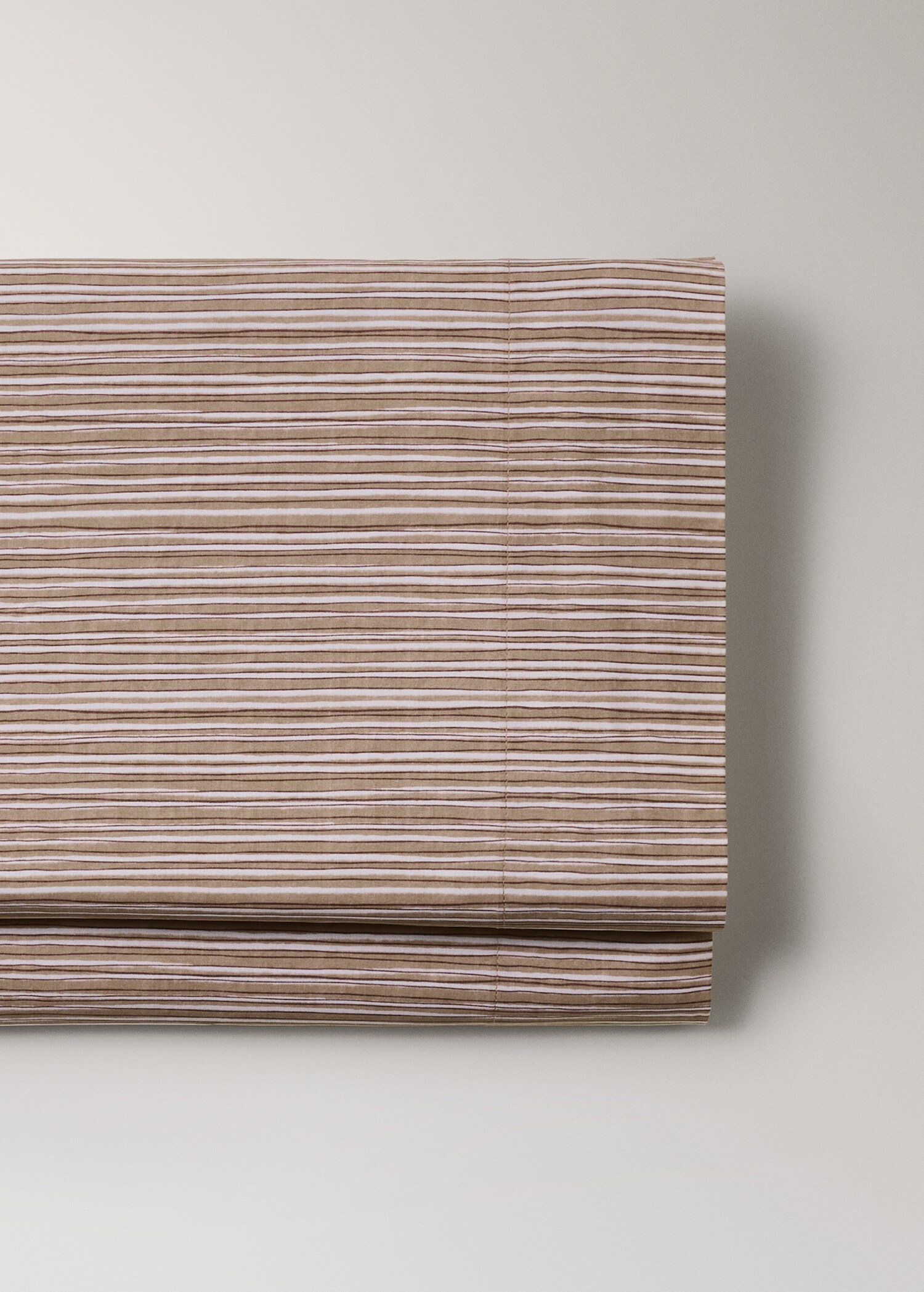 Top sheet with fine stripe pattern 90 cm - Details of the article 2