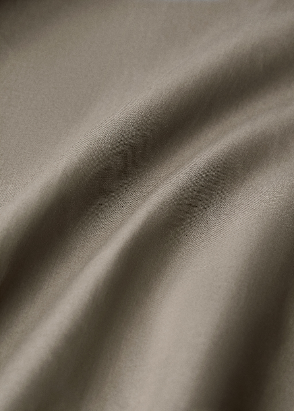 300-thread count percale cotton top sheet for 180/200 cm bed