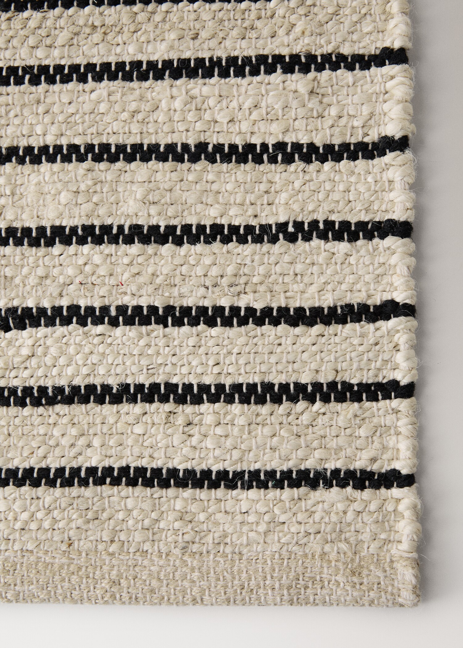 Jute stripe rug 150x200cm - Details of the article 2