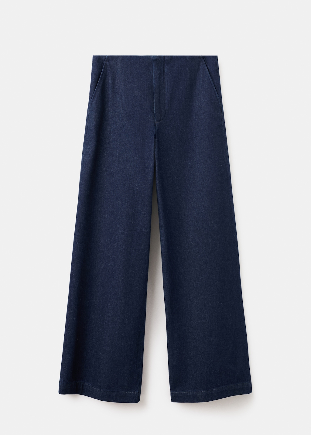 Wide leg mid-rise jeans - image 5