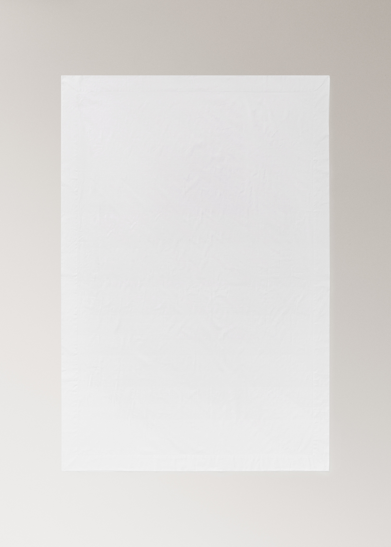 Cotton tablecloth with hemstitch detail for 2 to 4 people - Details of the article 3