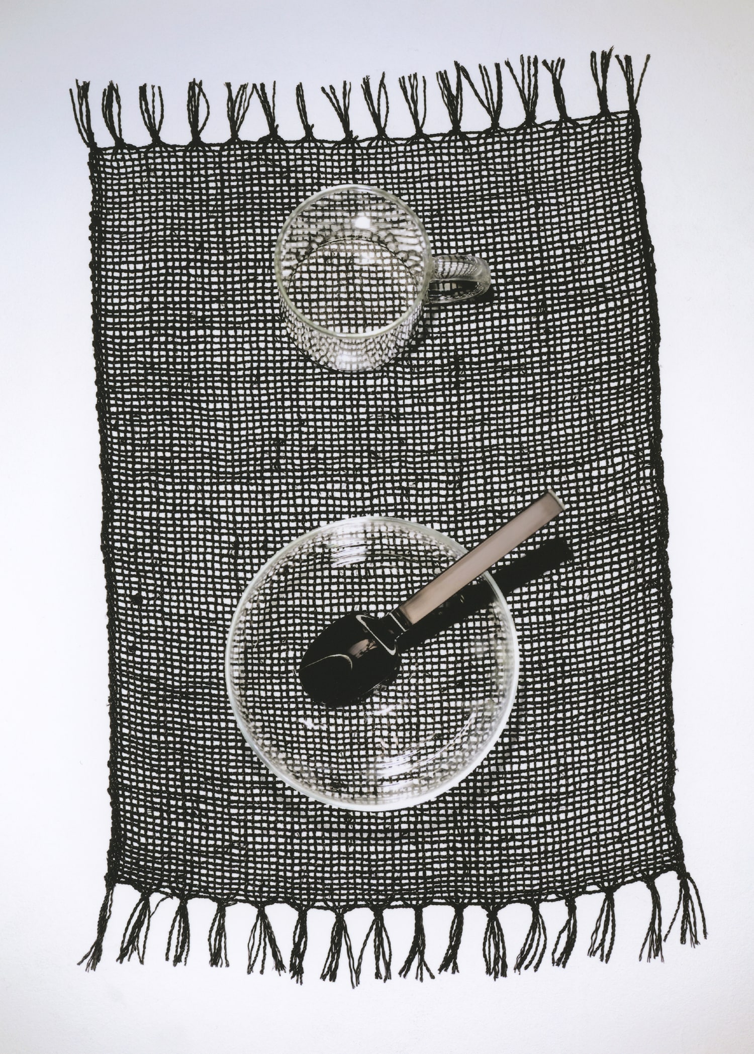 Palm fibre table mats with fringes - Details of the article 6