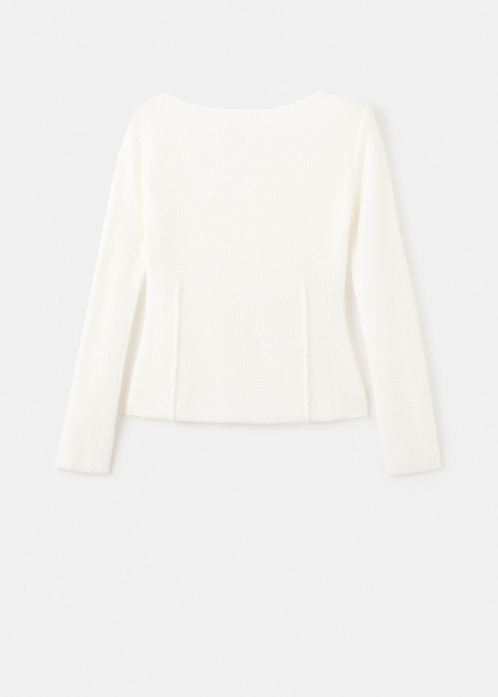 Mango Knitted sweater with seams