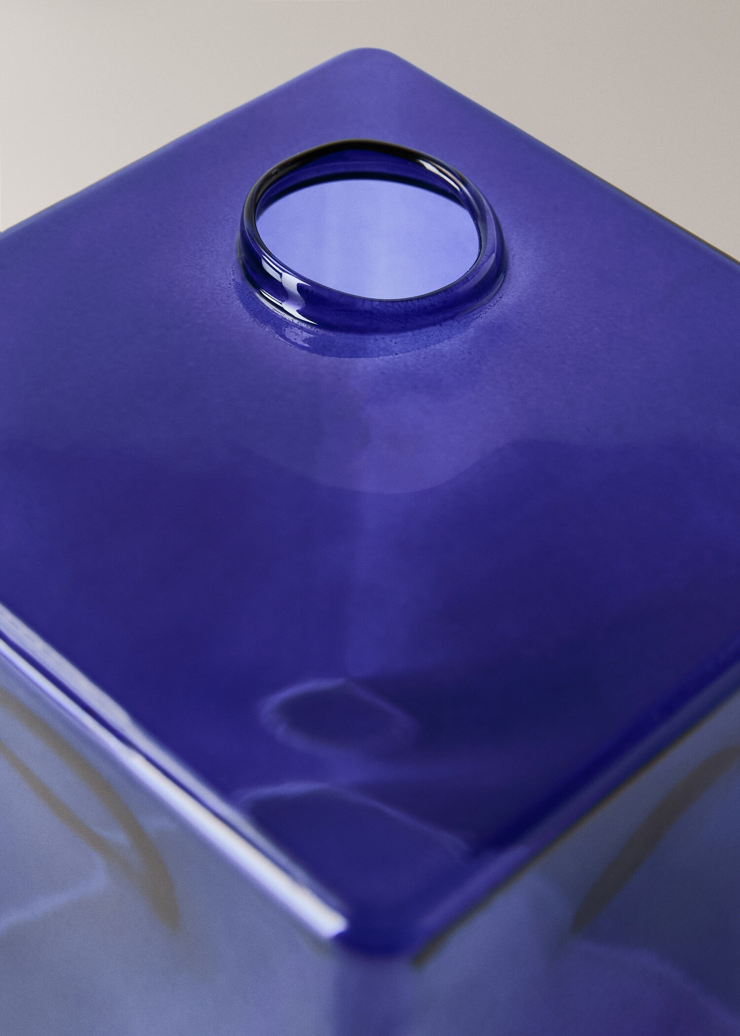 Medium borosilicate glass vase - Details of the article 2