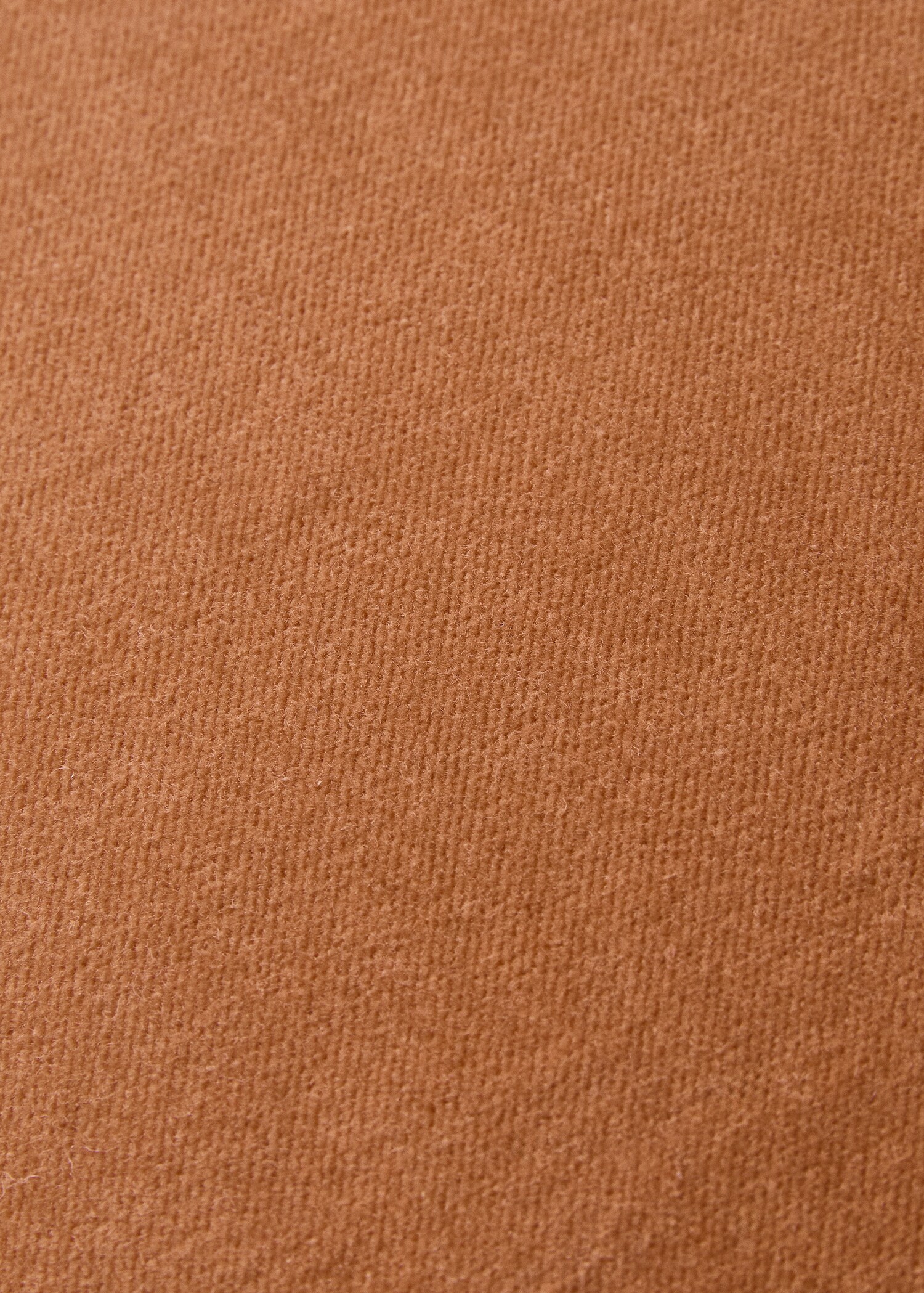 Velvet cushion cover with tape detail 50x50 cm - Details of the article 3