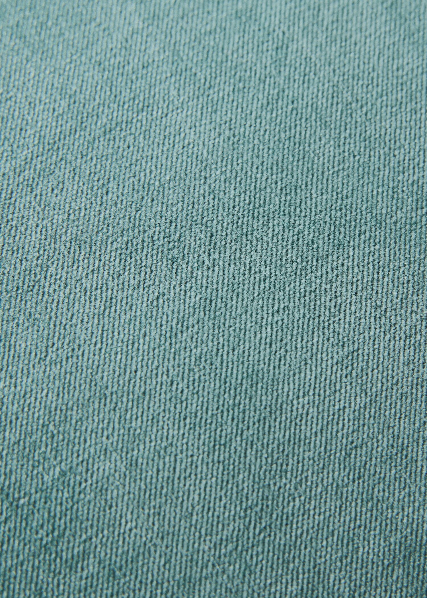 Velvet cushion cover with tape detail 50x50 cm - Details of the article 3