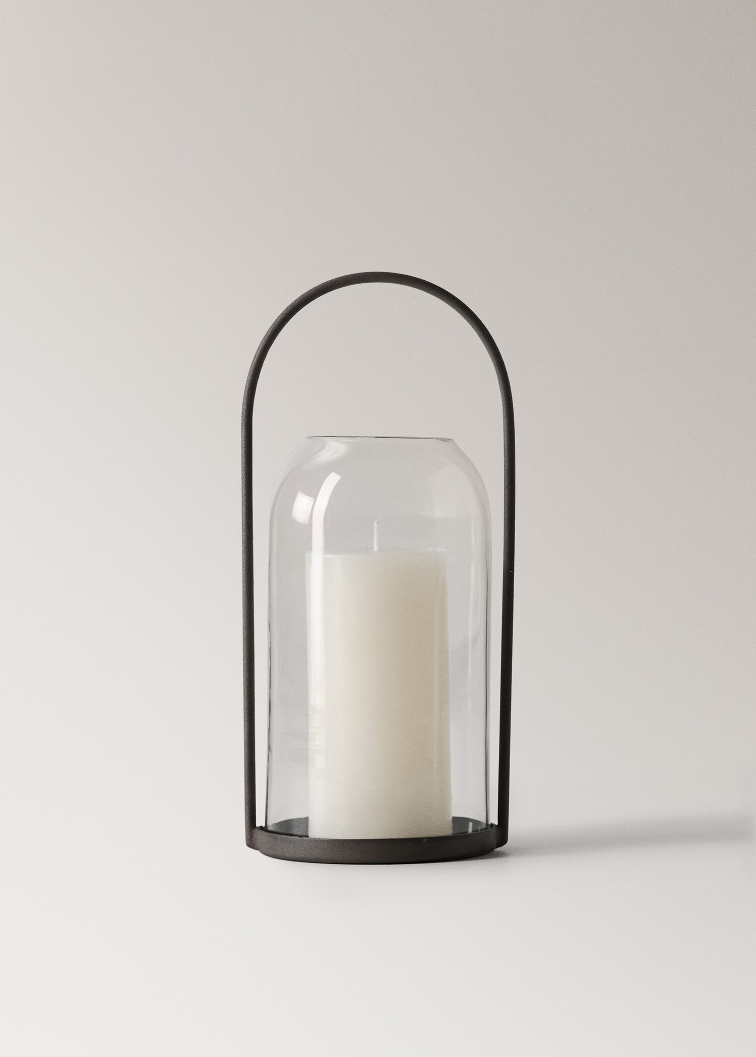Glass and metal lantern - Details of the article 3