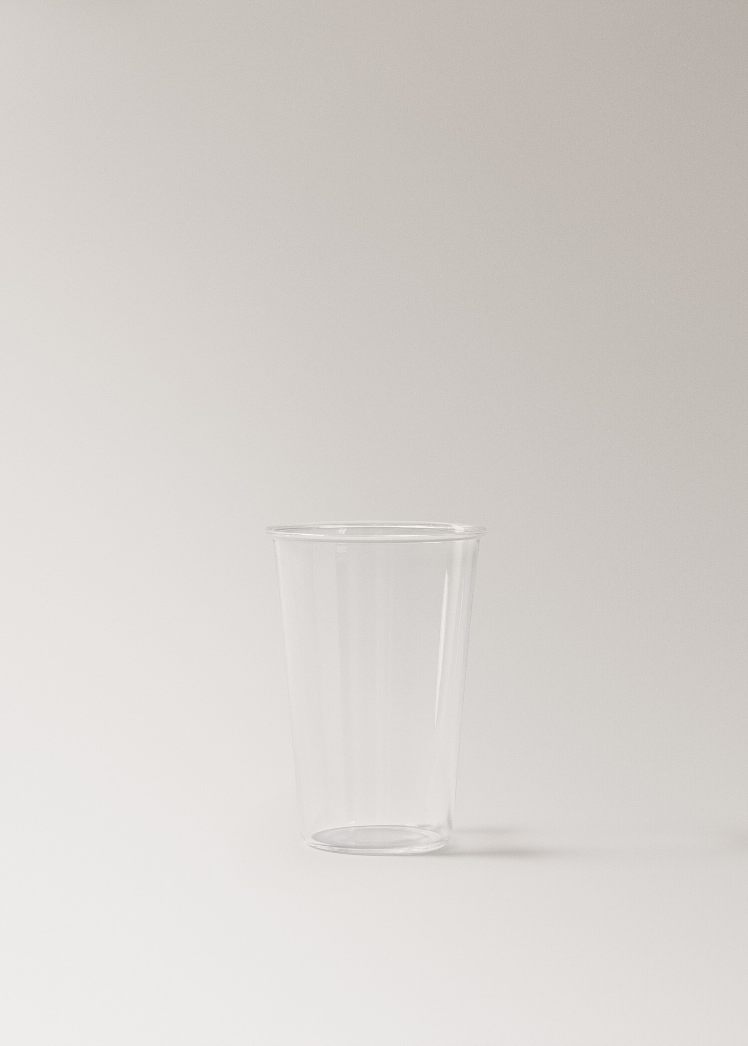 Verre en borosilicate lisse moyen - Article sans modèle