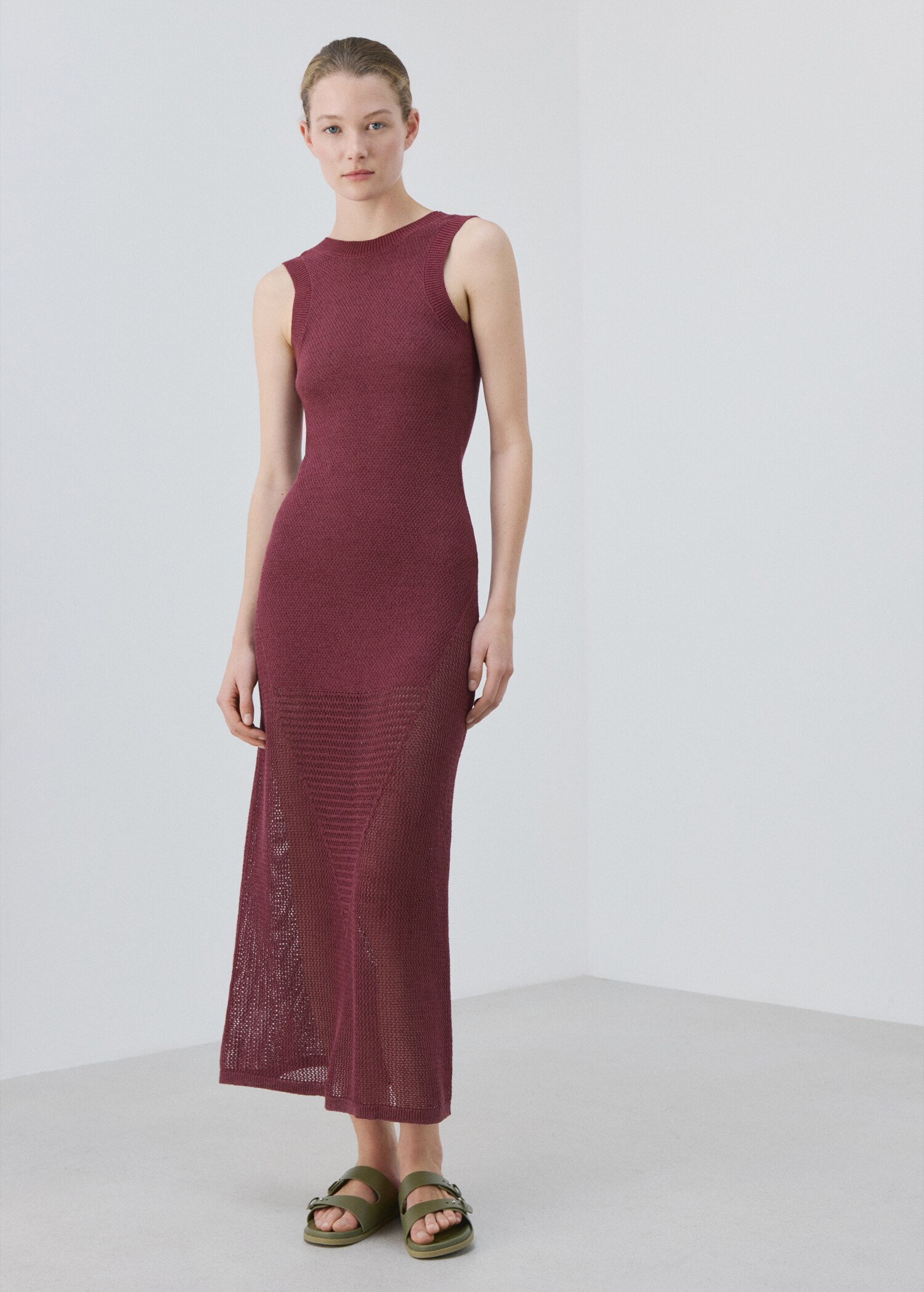 Crochet knitted dress - Details of the article 6