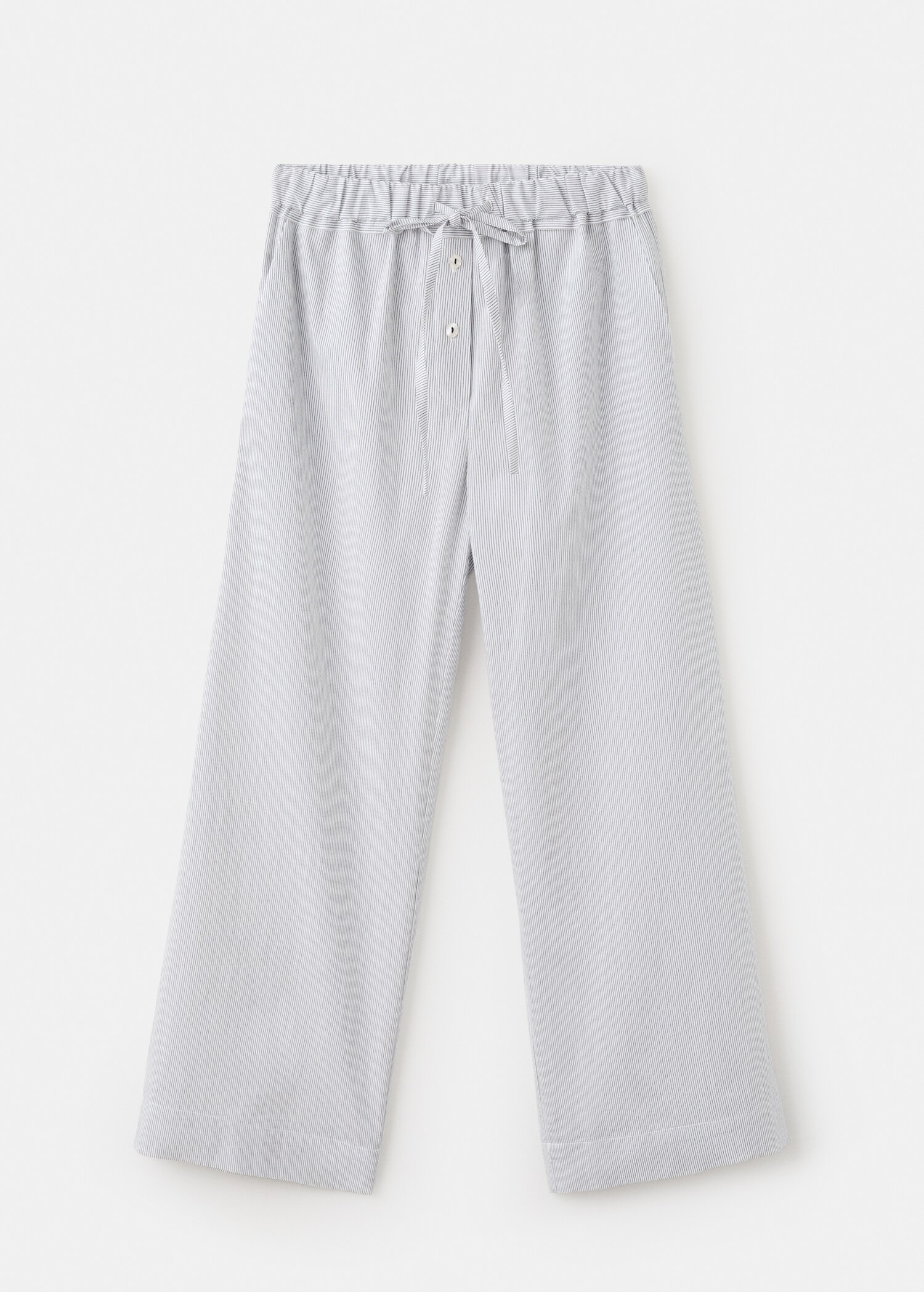 Striped cotton pyjama pants - Προϊόν χωρίς μοντέλο