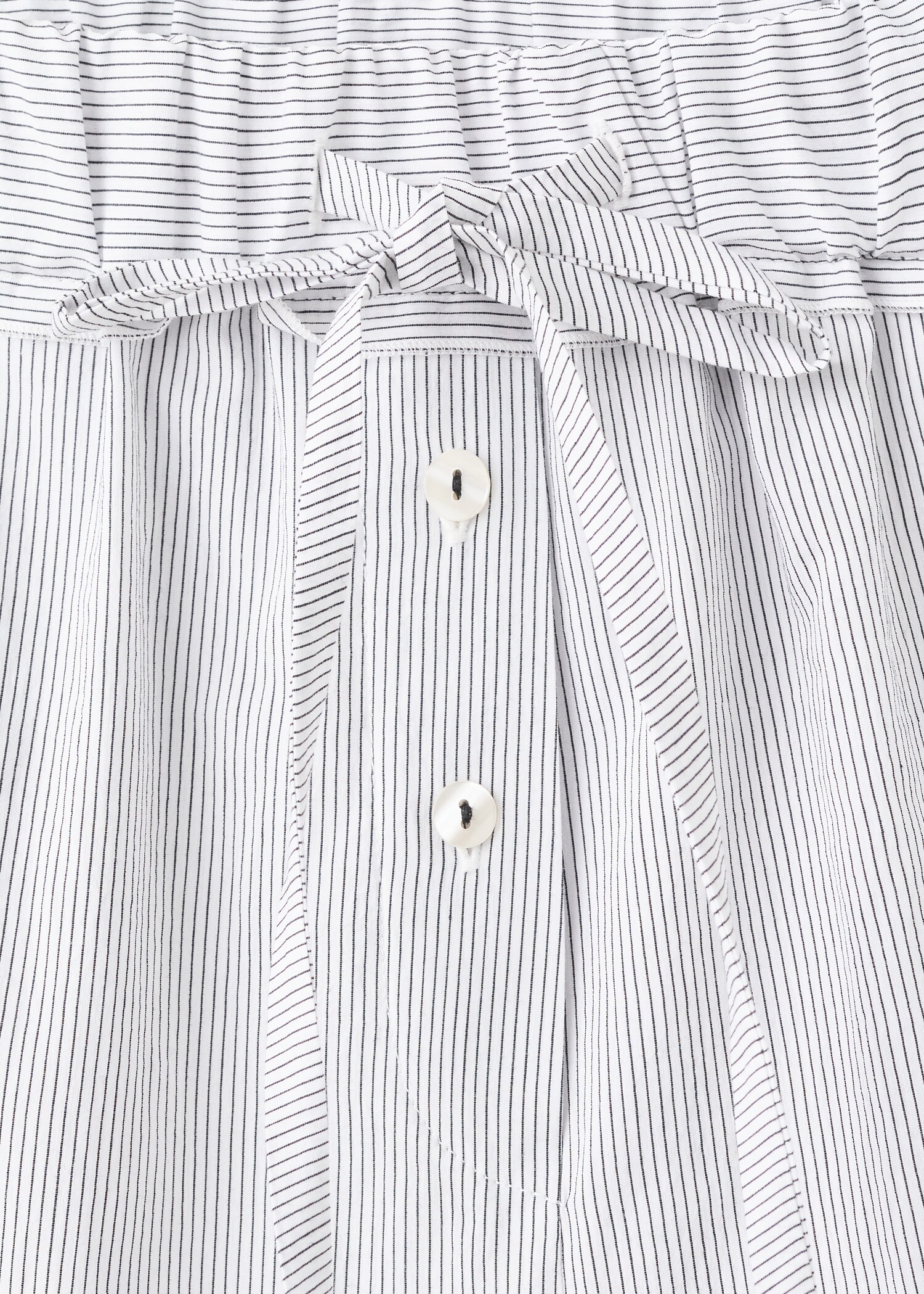 Striped cotton pyjama pants - Λεπτομέρεια του προϊόντος 8