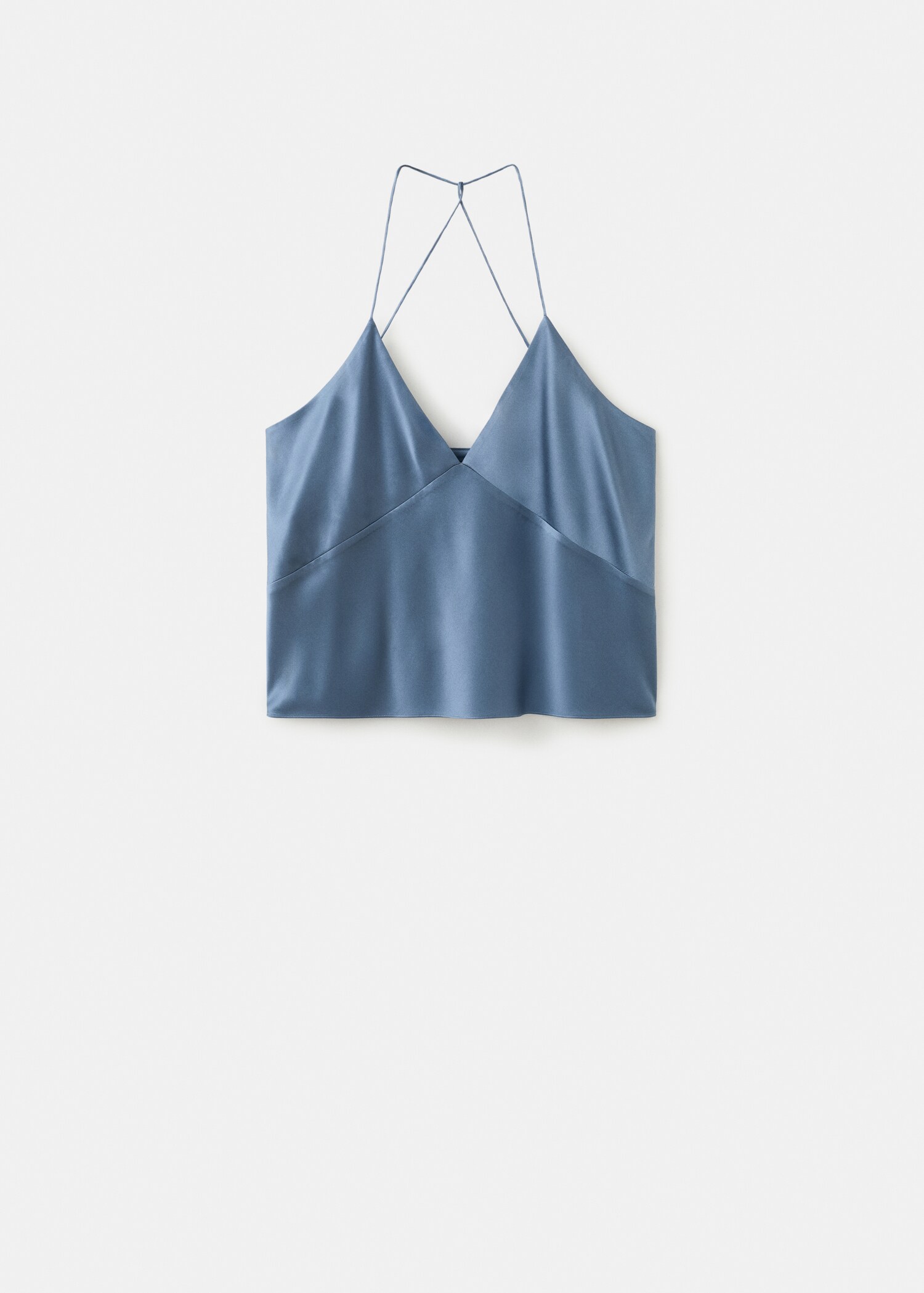 Silk pyjama top - Article without model