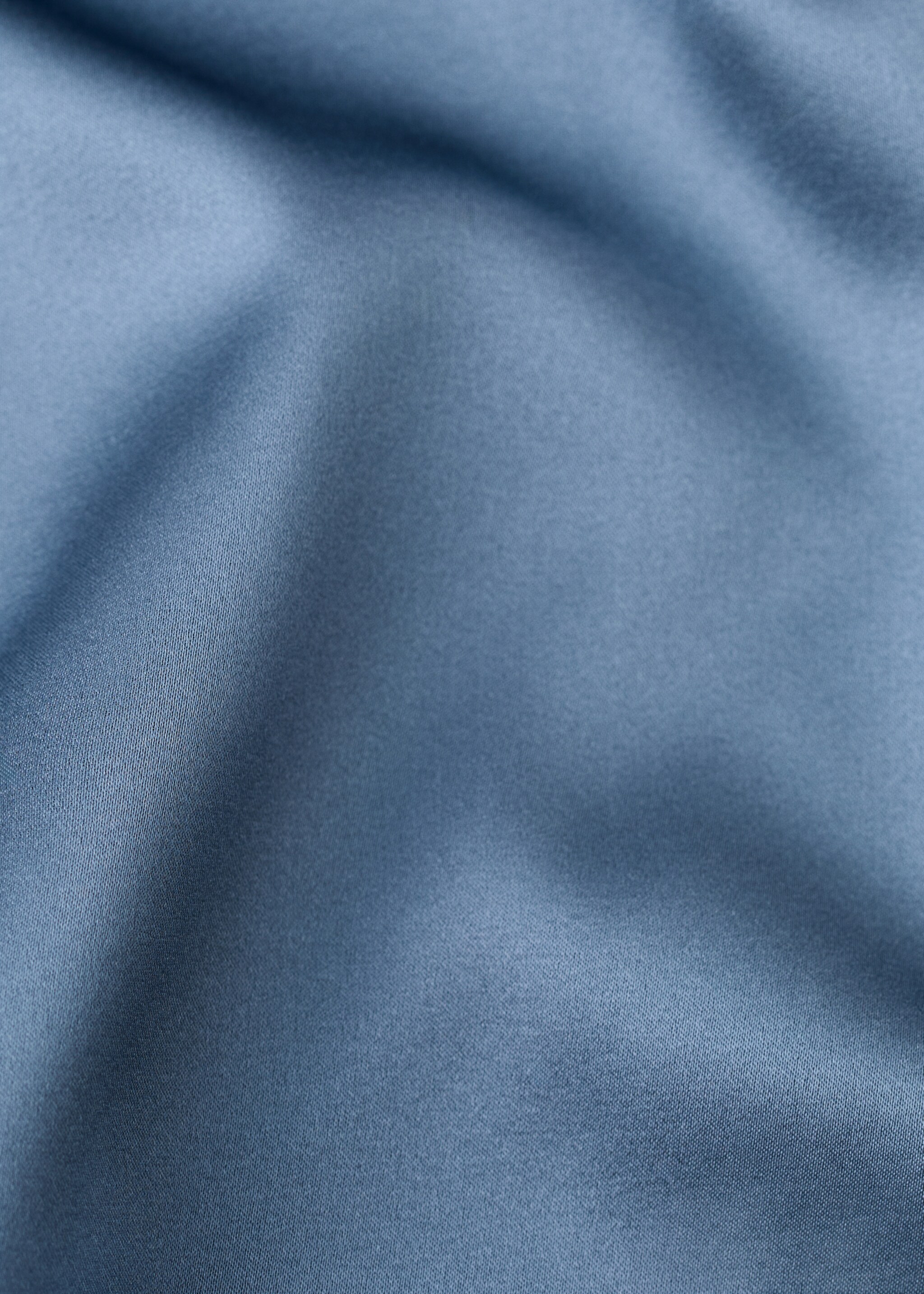 Silk pyjama top - Details of the article 0, Blue. Ref: 27023328-00.