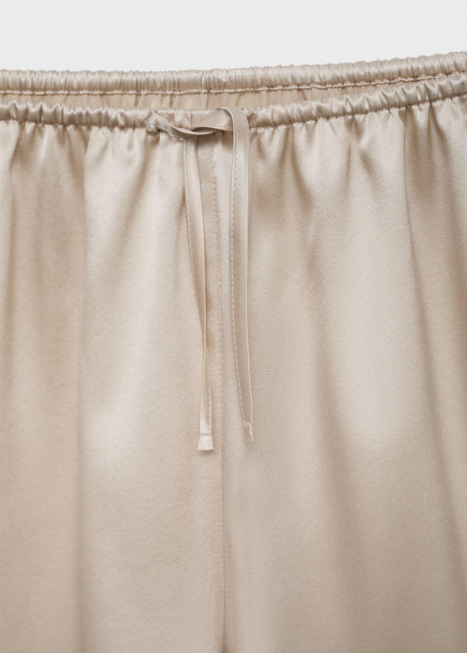 Silk pyjama shorts - Details of the article 8