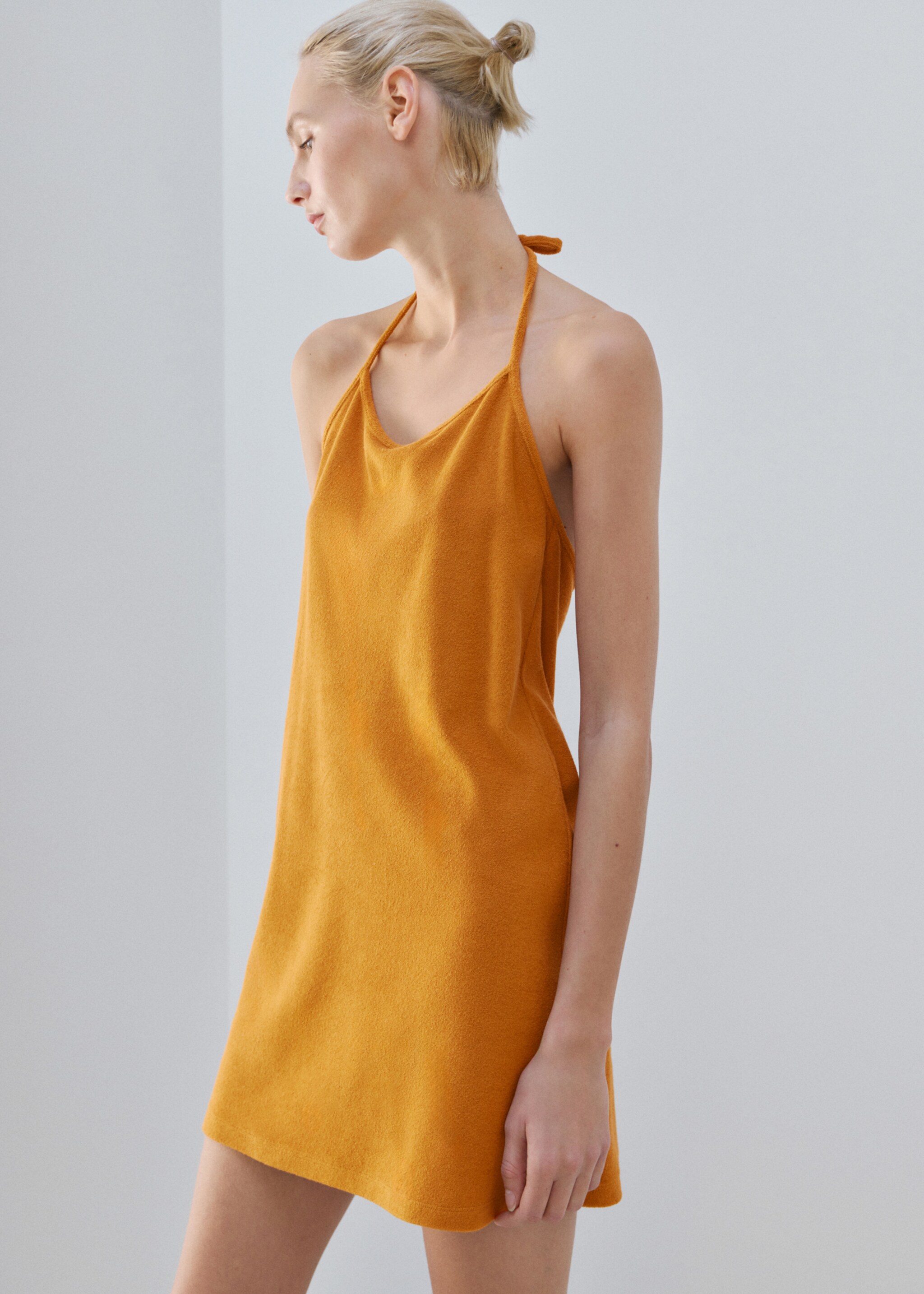 Pamuklu havlu kumaş gecelik — photo 2