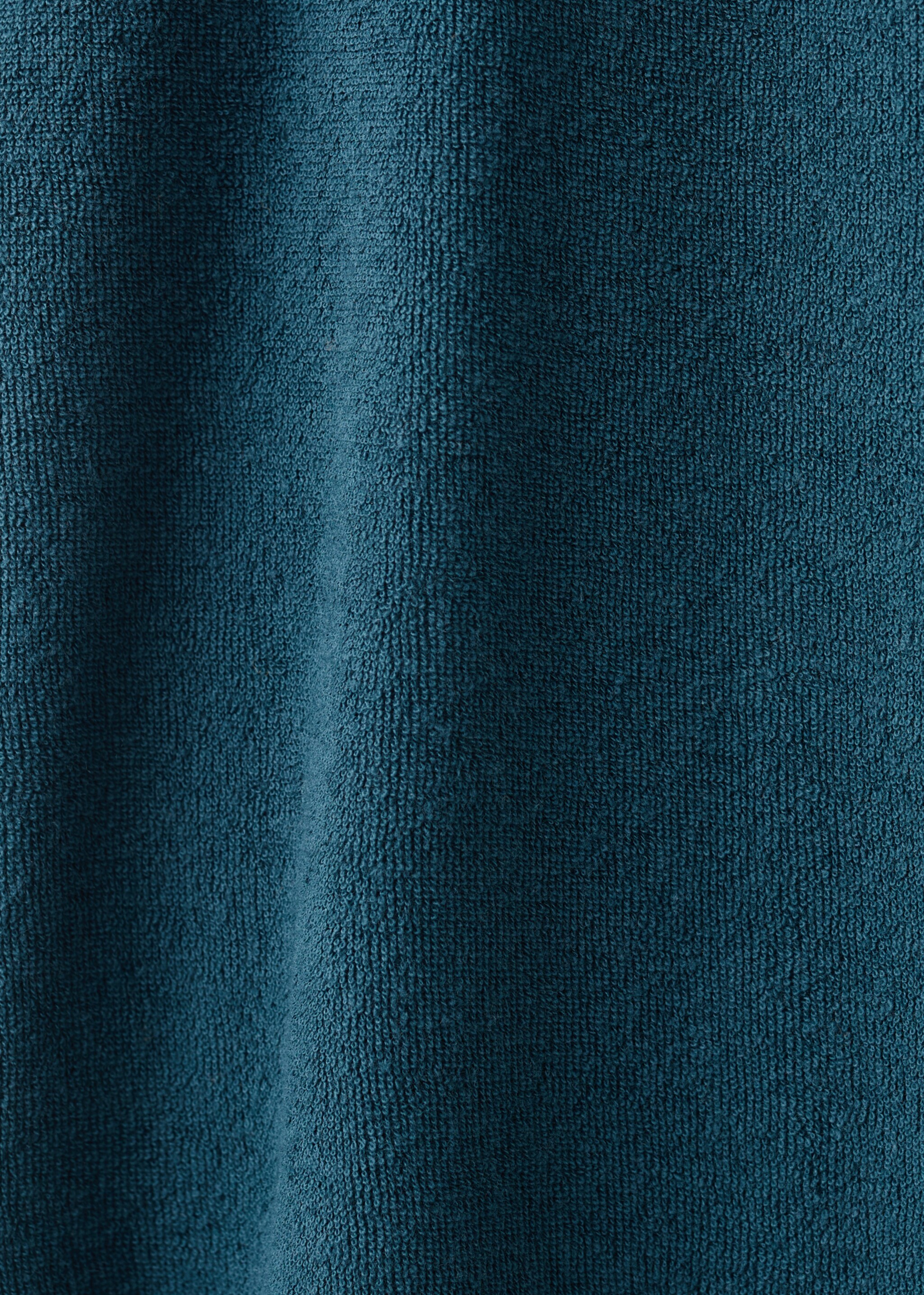 Terry cotton nightdress - Details of the article 0, Blue. Ref: 27023330-00.