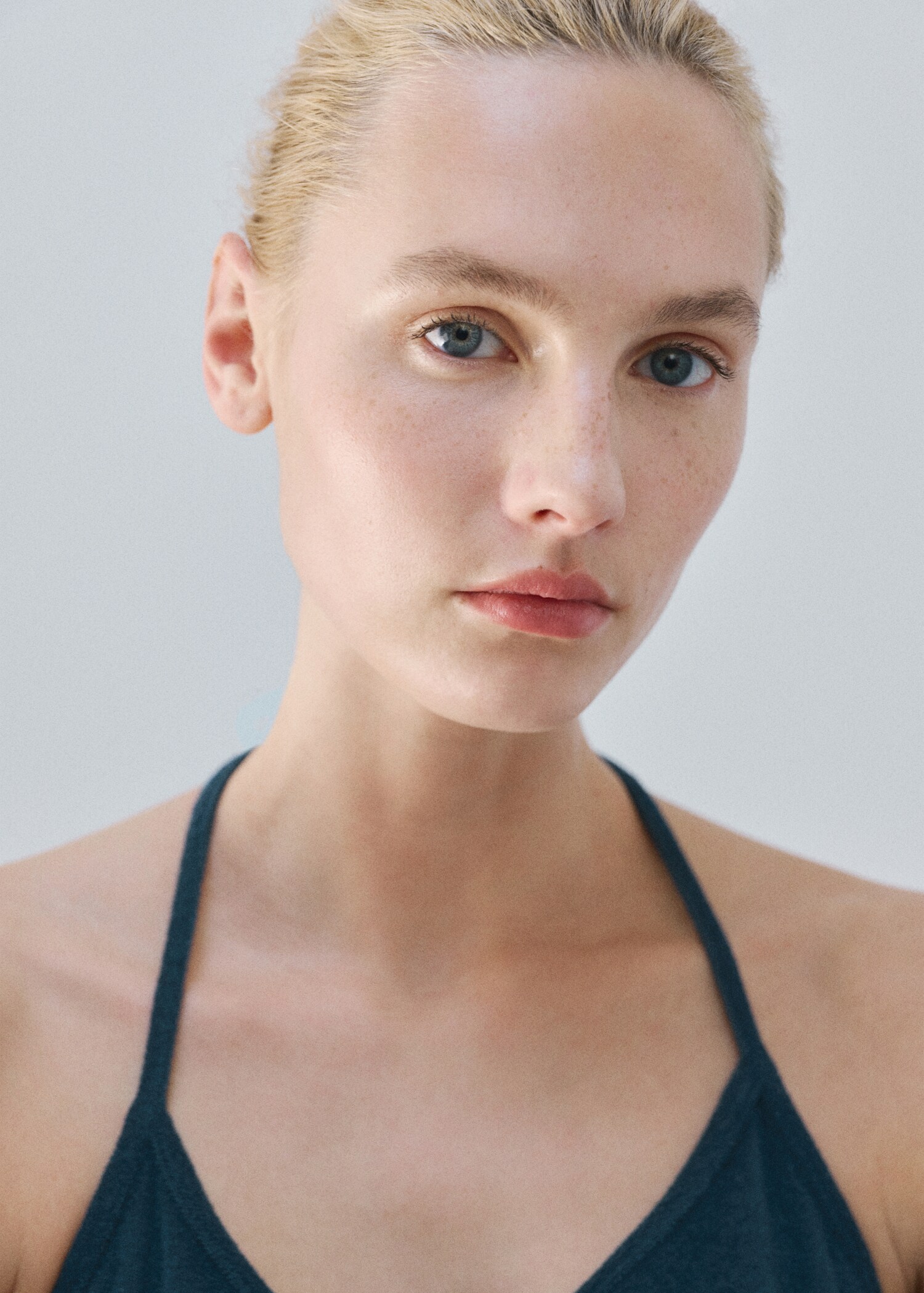 Terry cotton nightdress - Details of the article 1