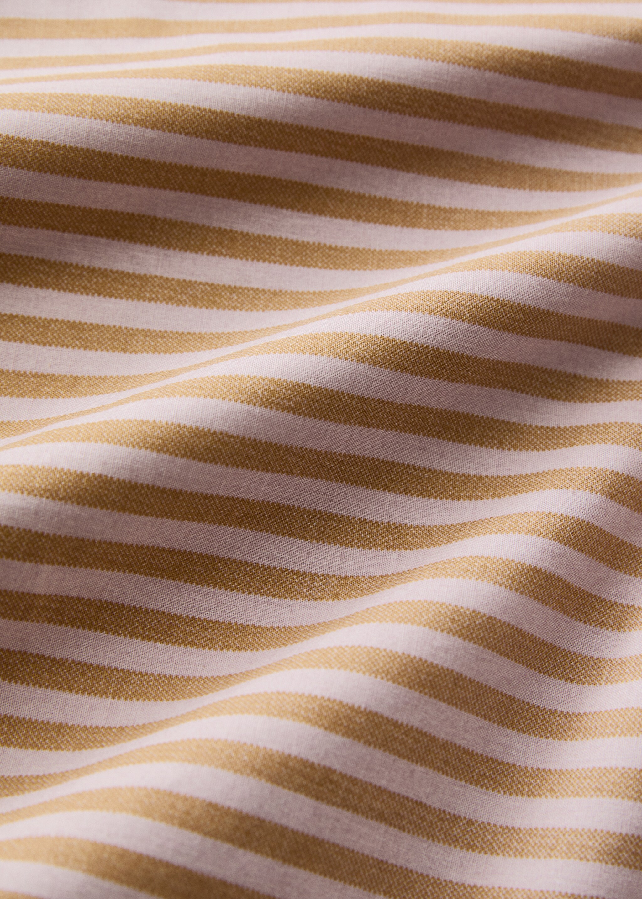 Housse de couette percale de coton imprimé rayures kodak lit 150/160 cm - Détail de l'article 2, Pêche. Ref: 27023332-00.