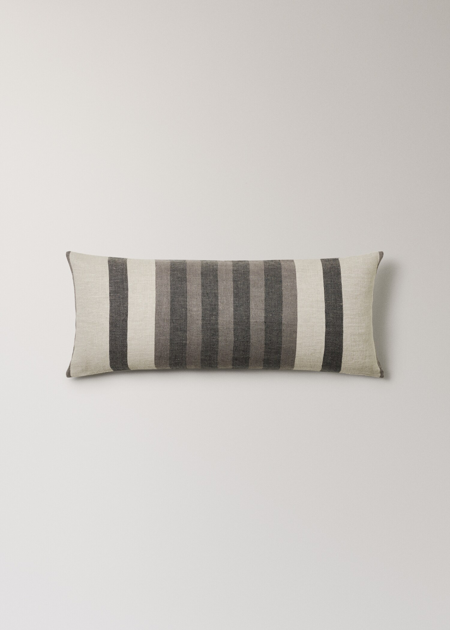 Linen striped cushion cover 40x90 cm - Article without model