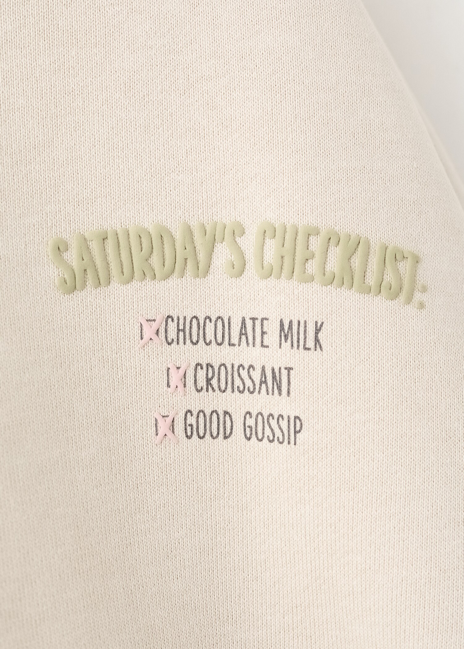 Printed cotton sweatshirt - Details of the article 8