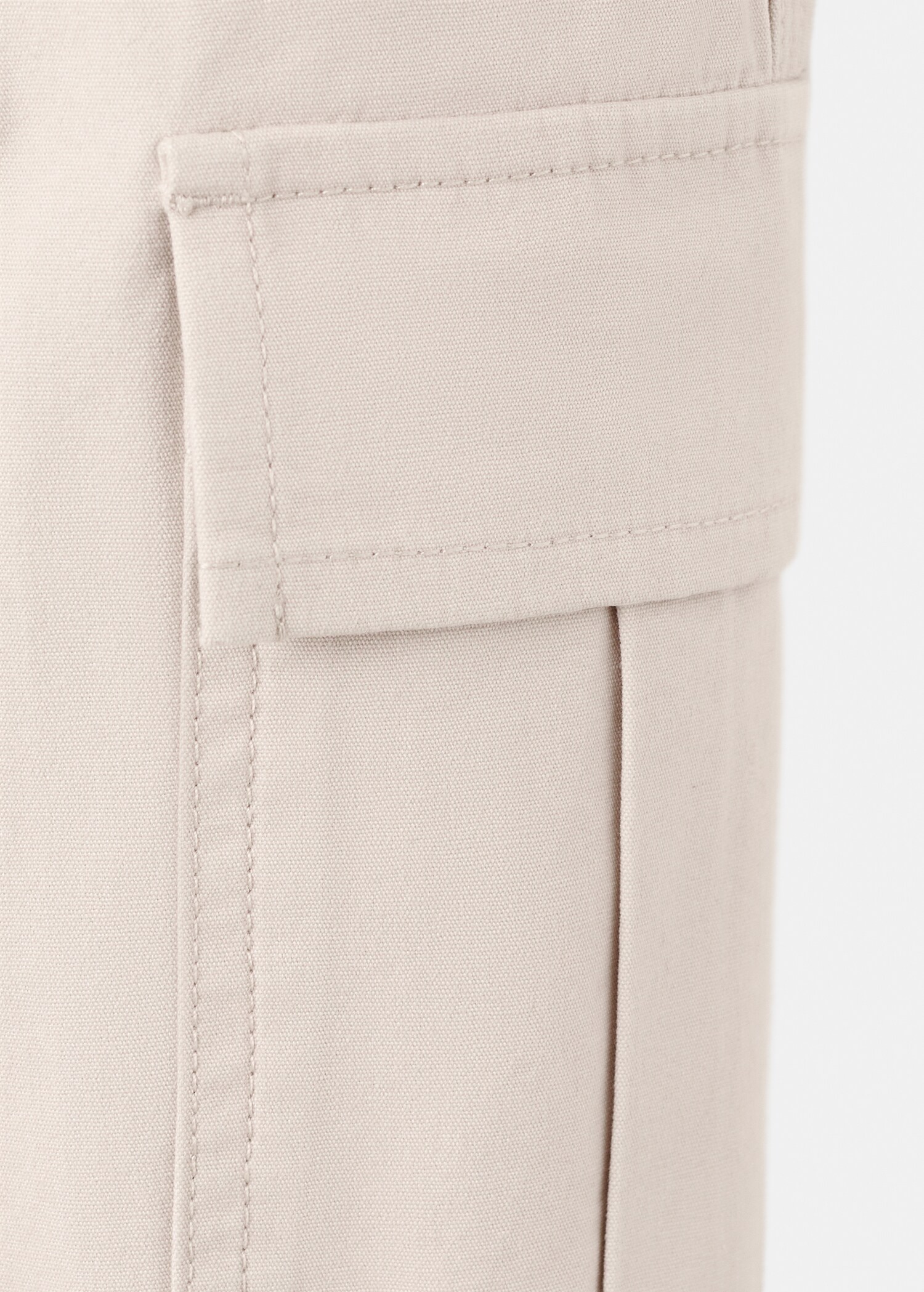 Cotton cargo trousers - Details of the article 0