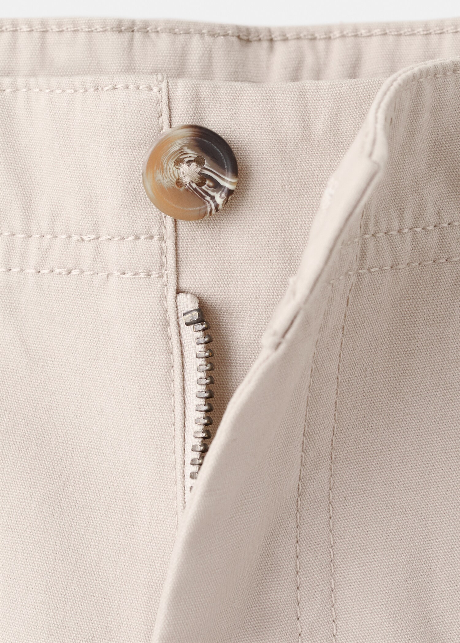 Cotton cargo trousers - Details of the article 8