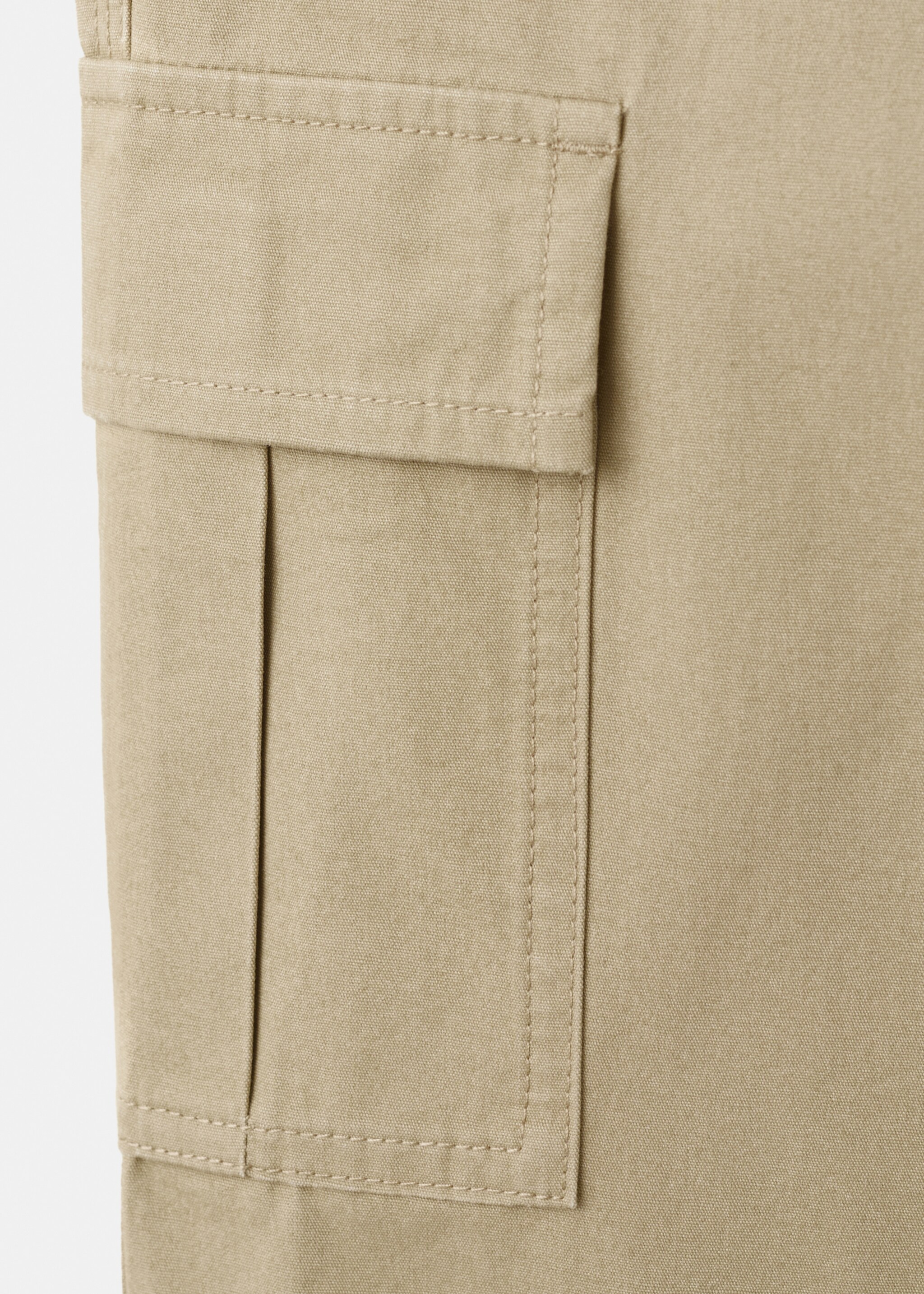 Pantalón cargo algodón - Detalle del artículo 0, Arena. Ref: 27023716-00.