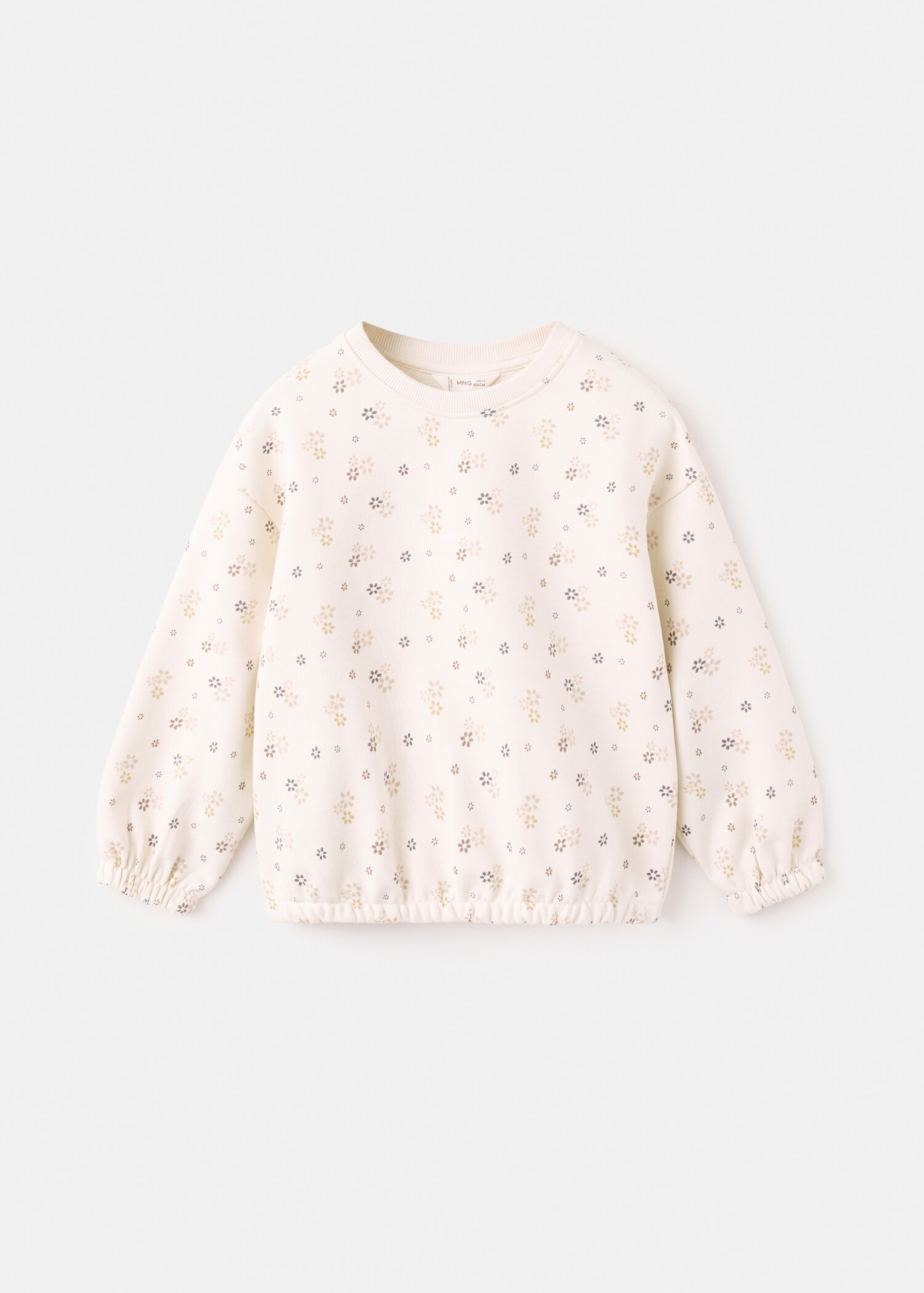 Sudadera algodón estampado floral - Artículo sin modelo