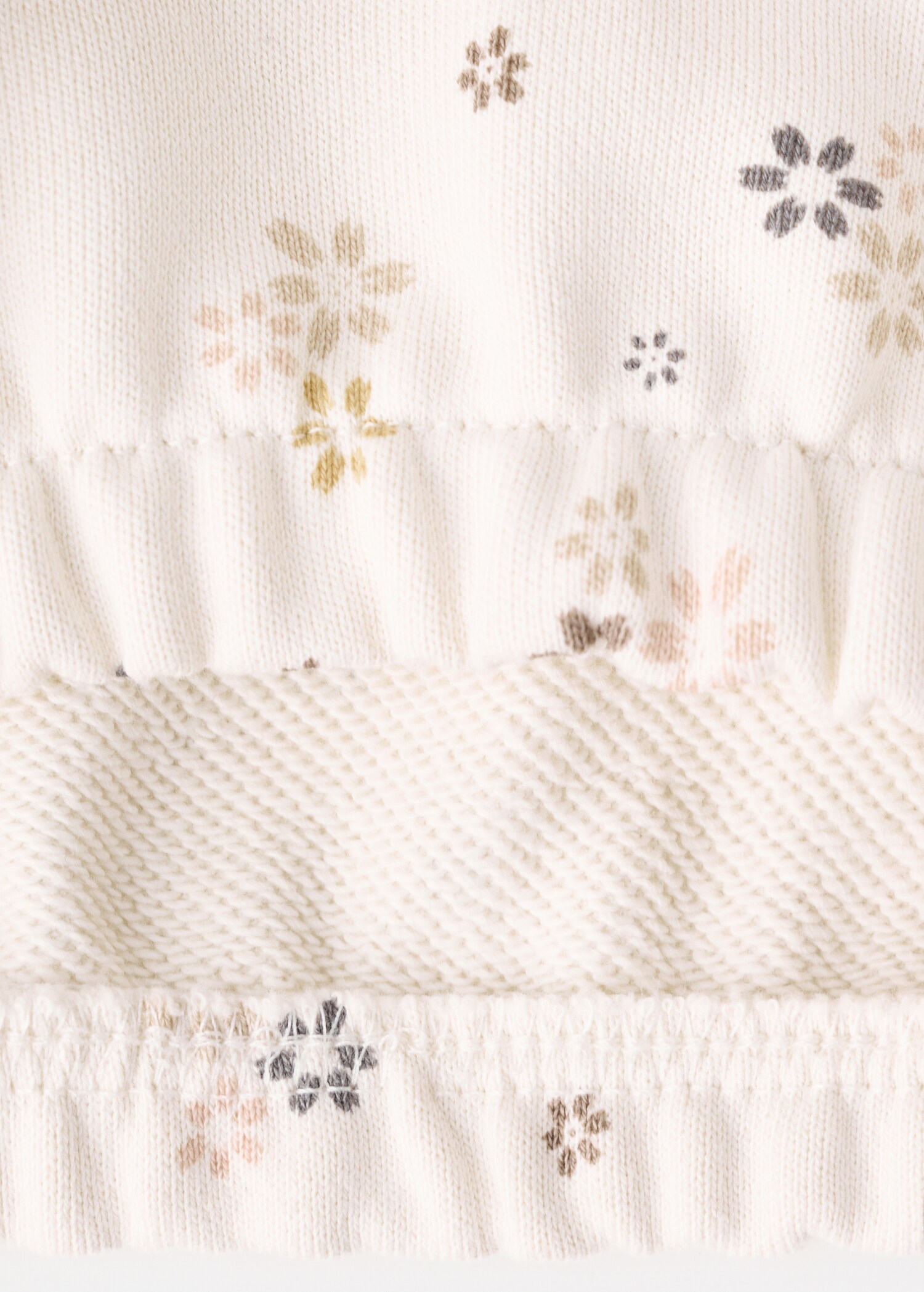 Sudadera algodón estampado floral - Detalle del artículo 0