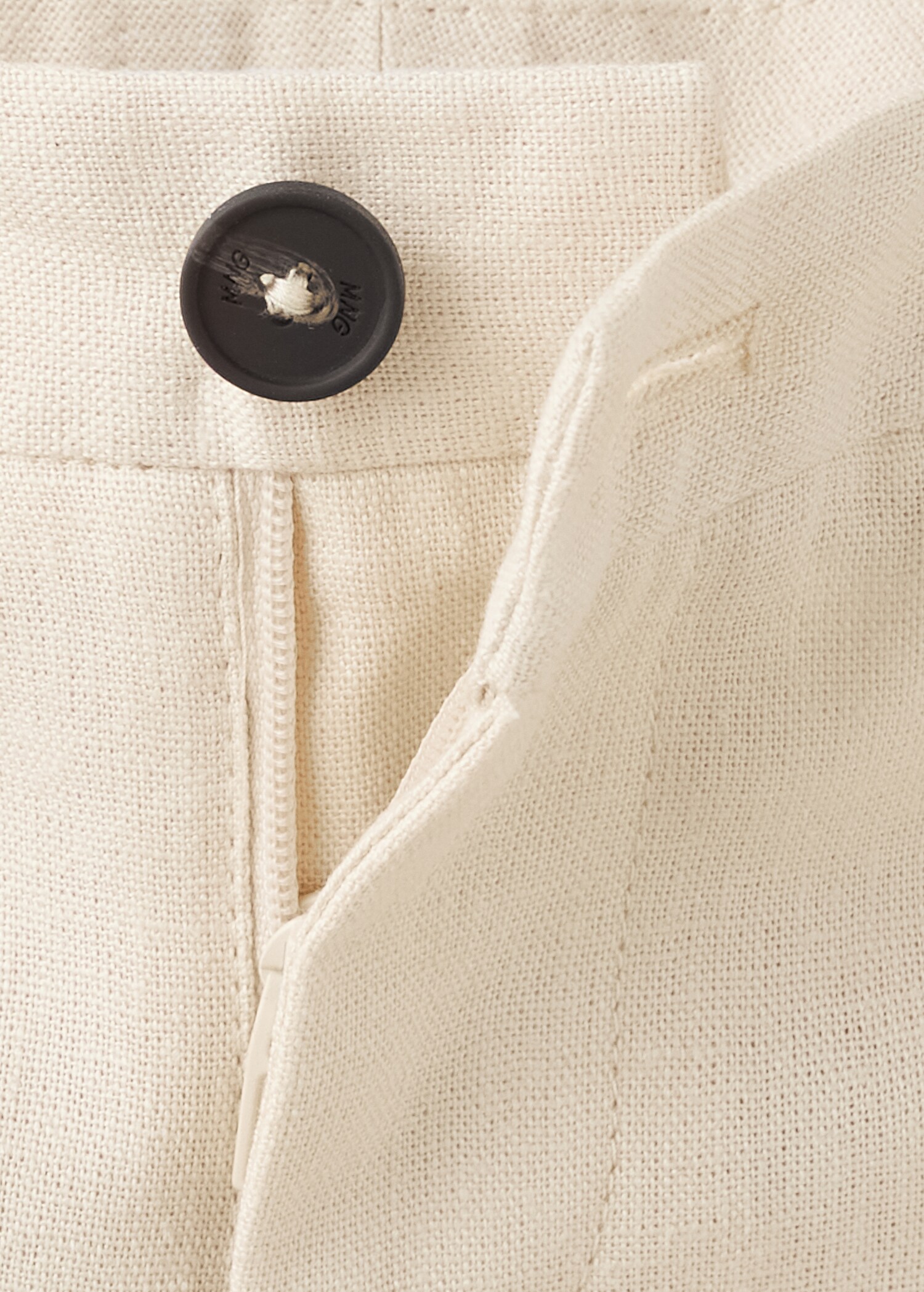 Linen-blend trousers - Details of the article 8