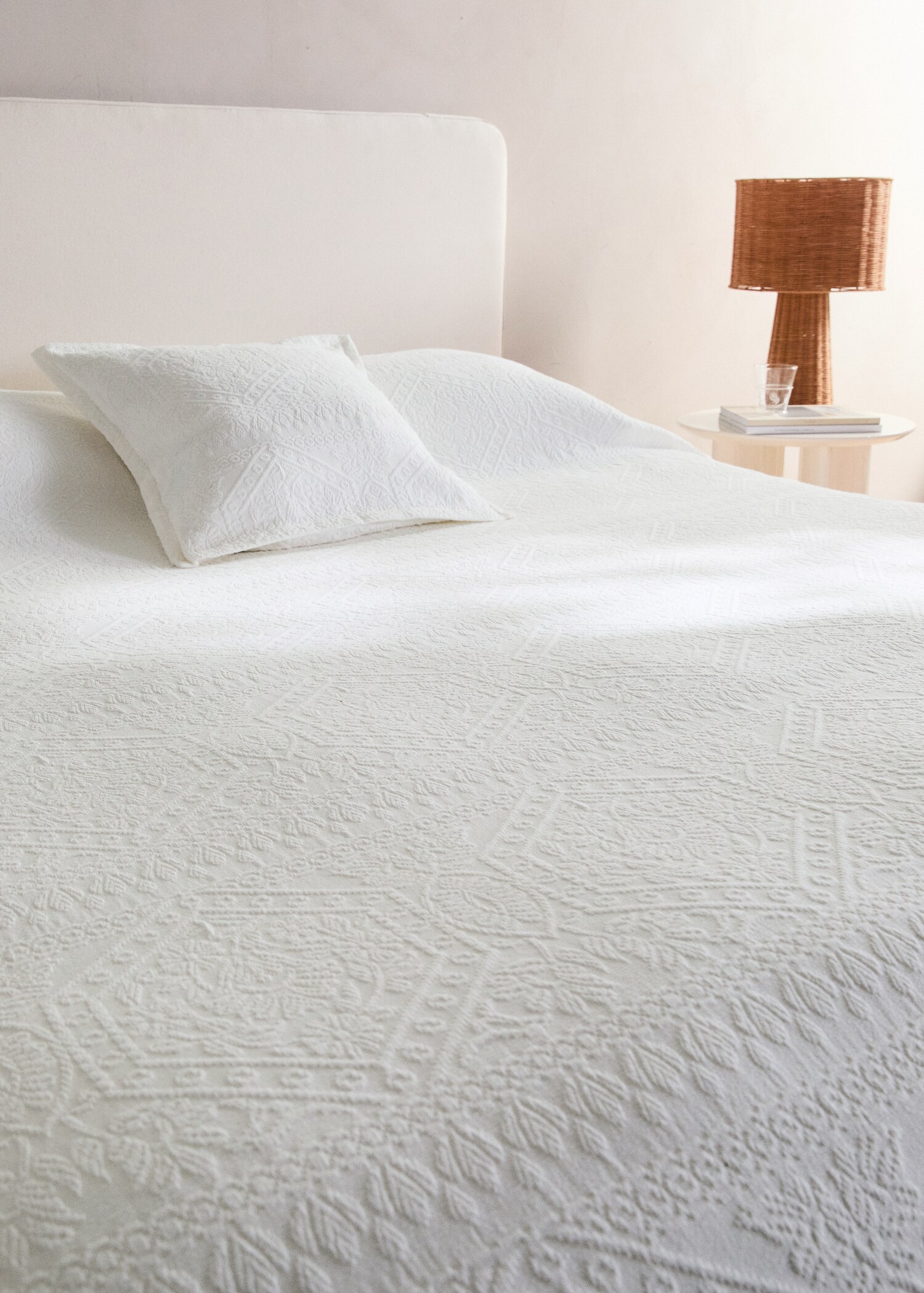 Pre-shrunk jacquard bedspread 300g for bed sizes 130/140/150cm - Details of the article 7