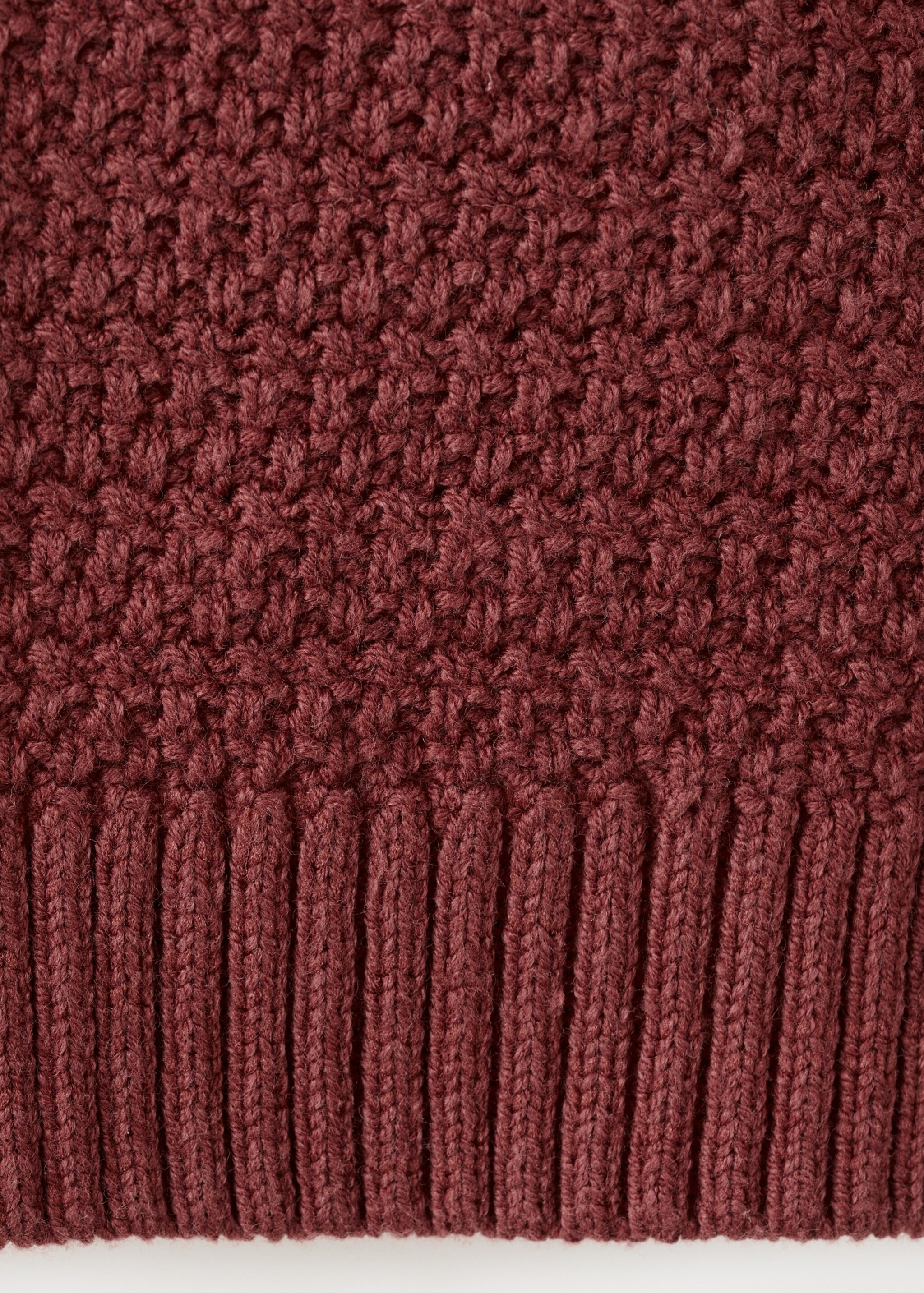 Medium-knit sweater - Details of the article 0, Salmon. Ref: 27024052-00.