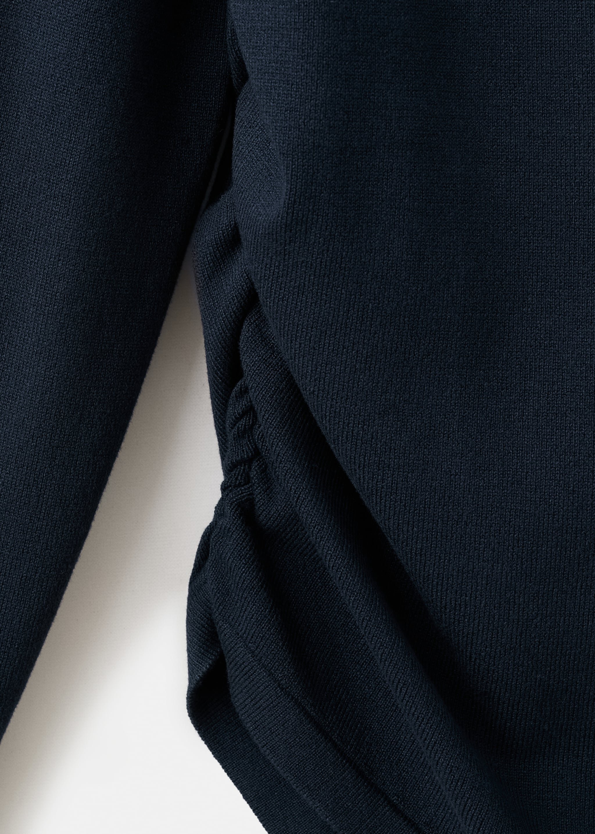 سترة محبوكة برقبة مميز - تفاصيل المنتج 0, كحلي غامق. Ref: 27024053-00.