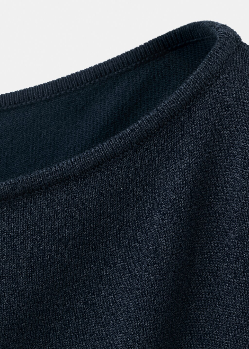 Mango Boat-neck knitted sweater