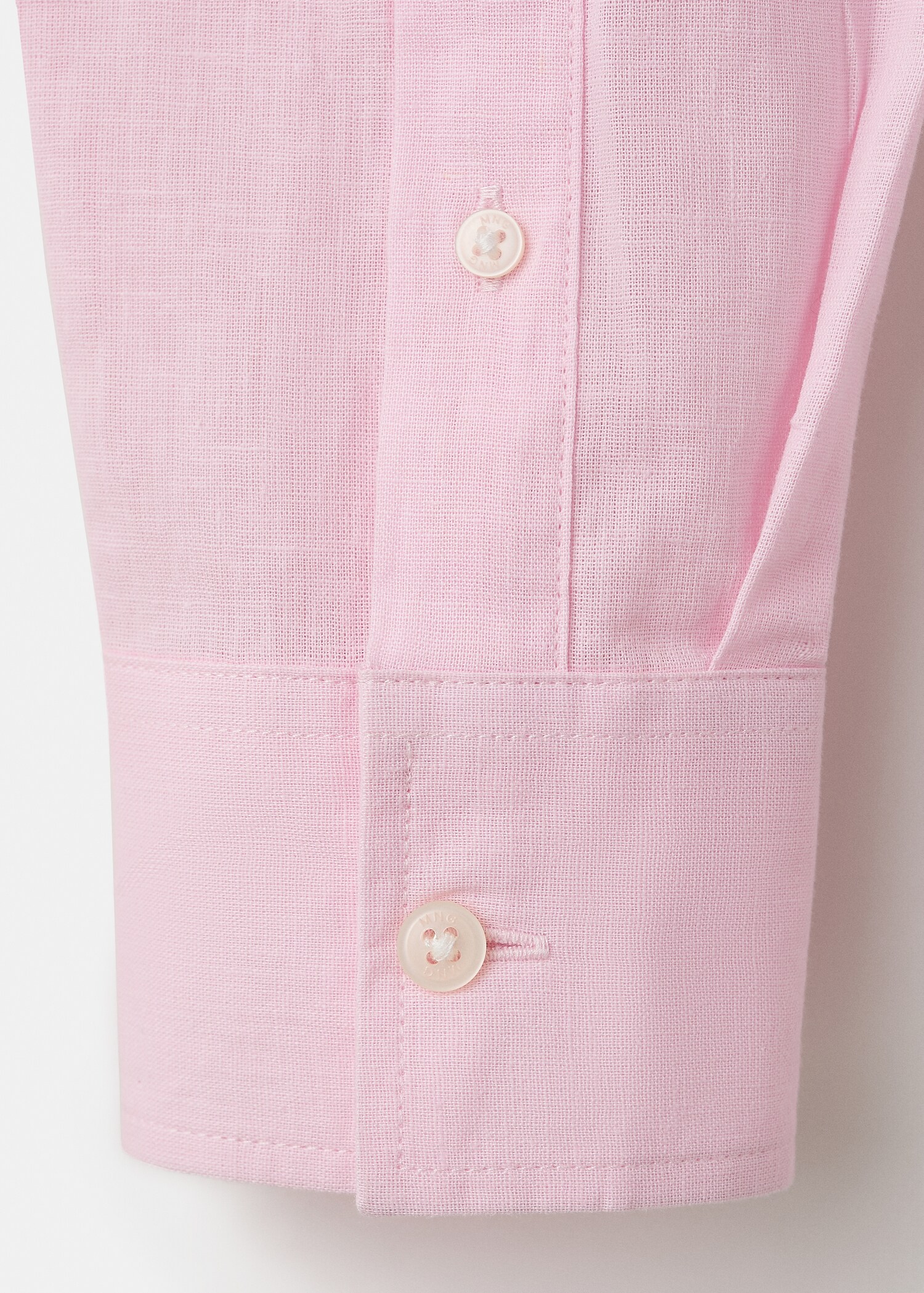 Button linen shirt - Details of the article 0
