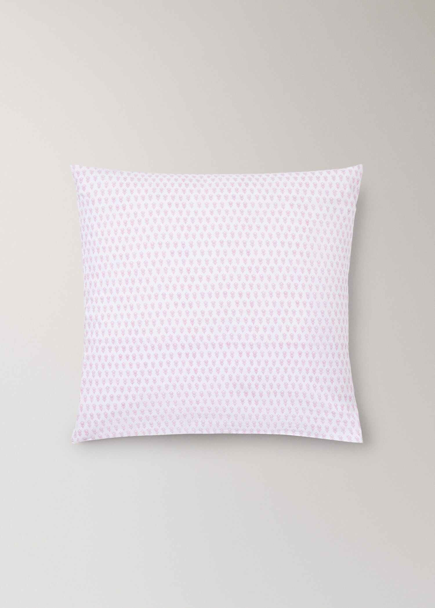 Kinderkissenbezug aus Baumwollperkal Mini-Blume 60x60 cm - Artikel ohne Model