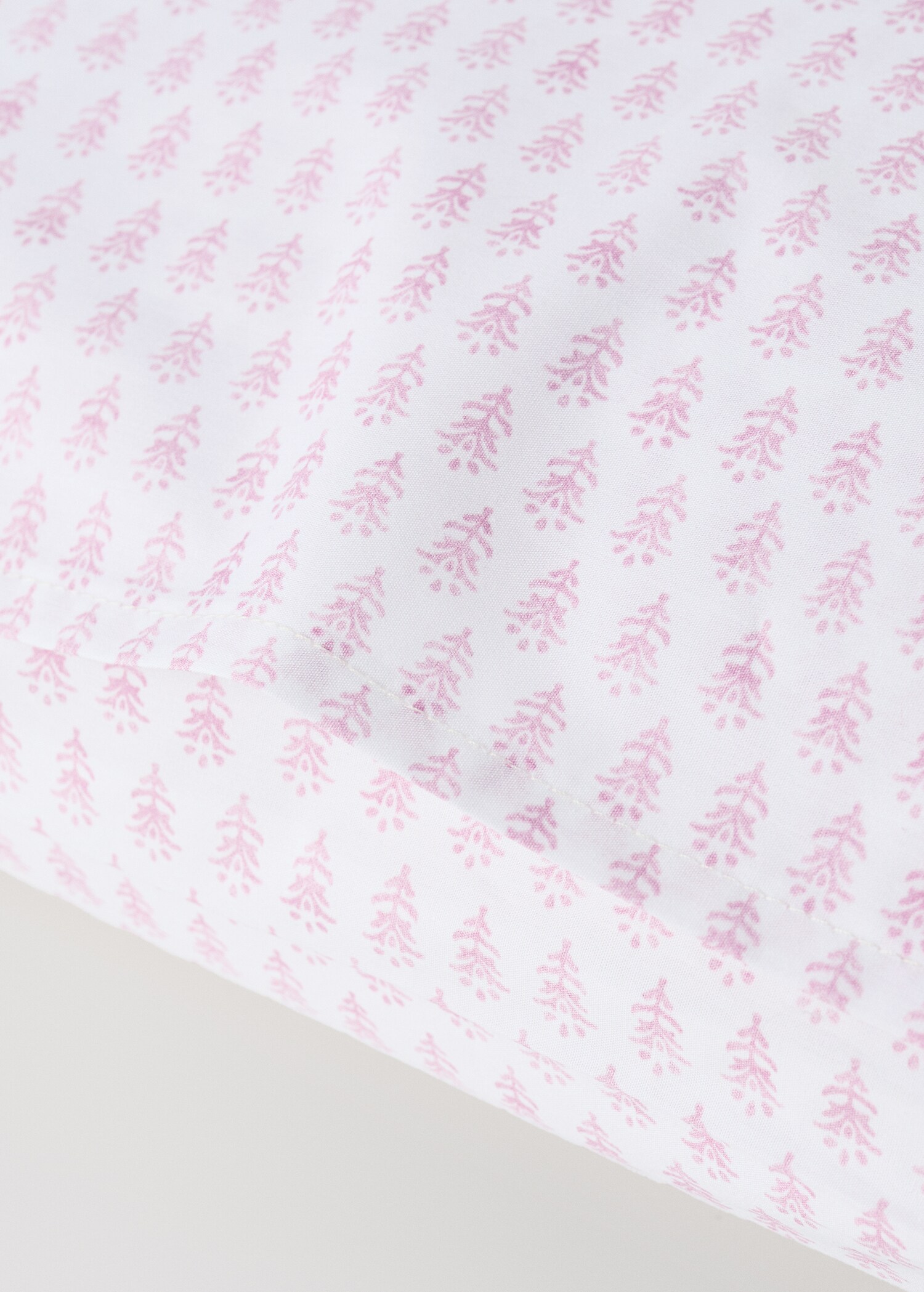 Kinderkissenbezug aus Baumwollperkal Mini-Blume 60x60 cm - Detail des Artikels 2