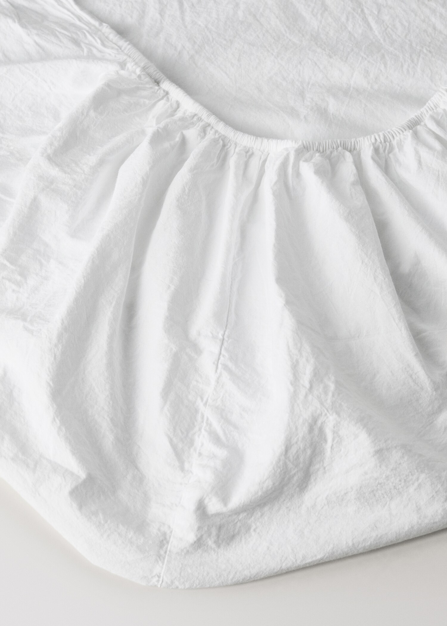 Kinderhoeslaken percal garment-washed Bed 90 cm - Detail van het artikel 1