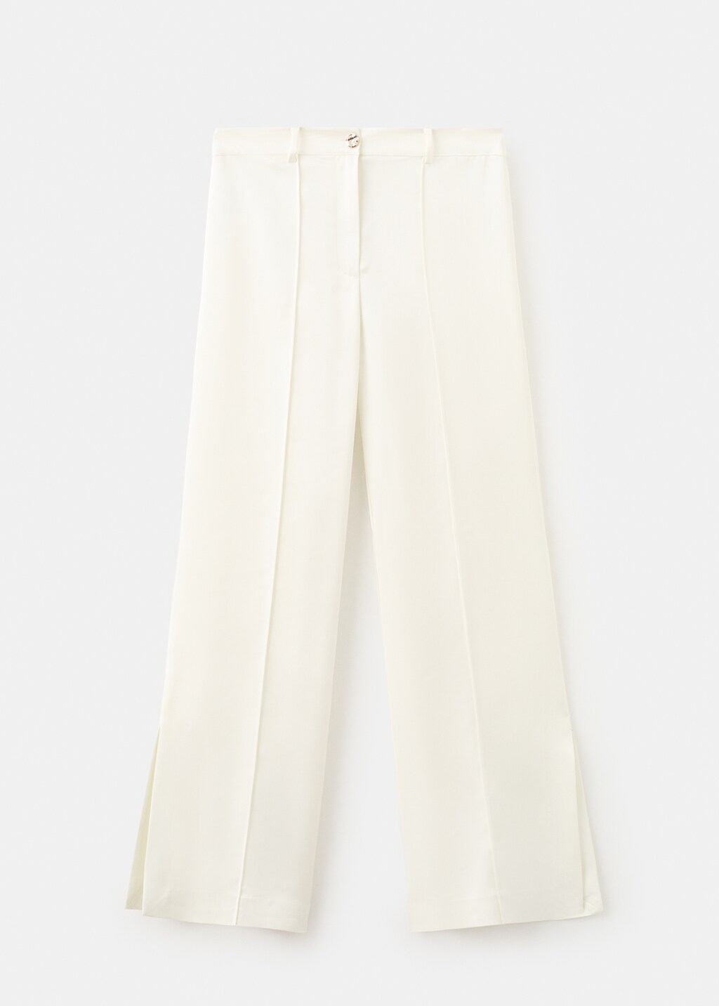 Straight mid-rise pants - image 5