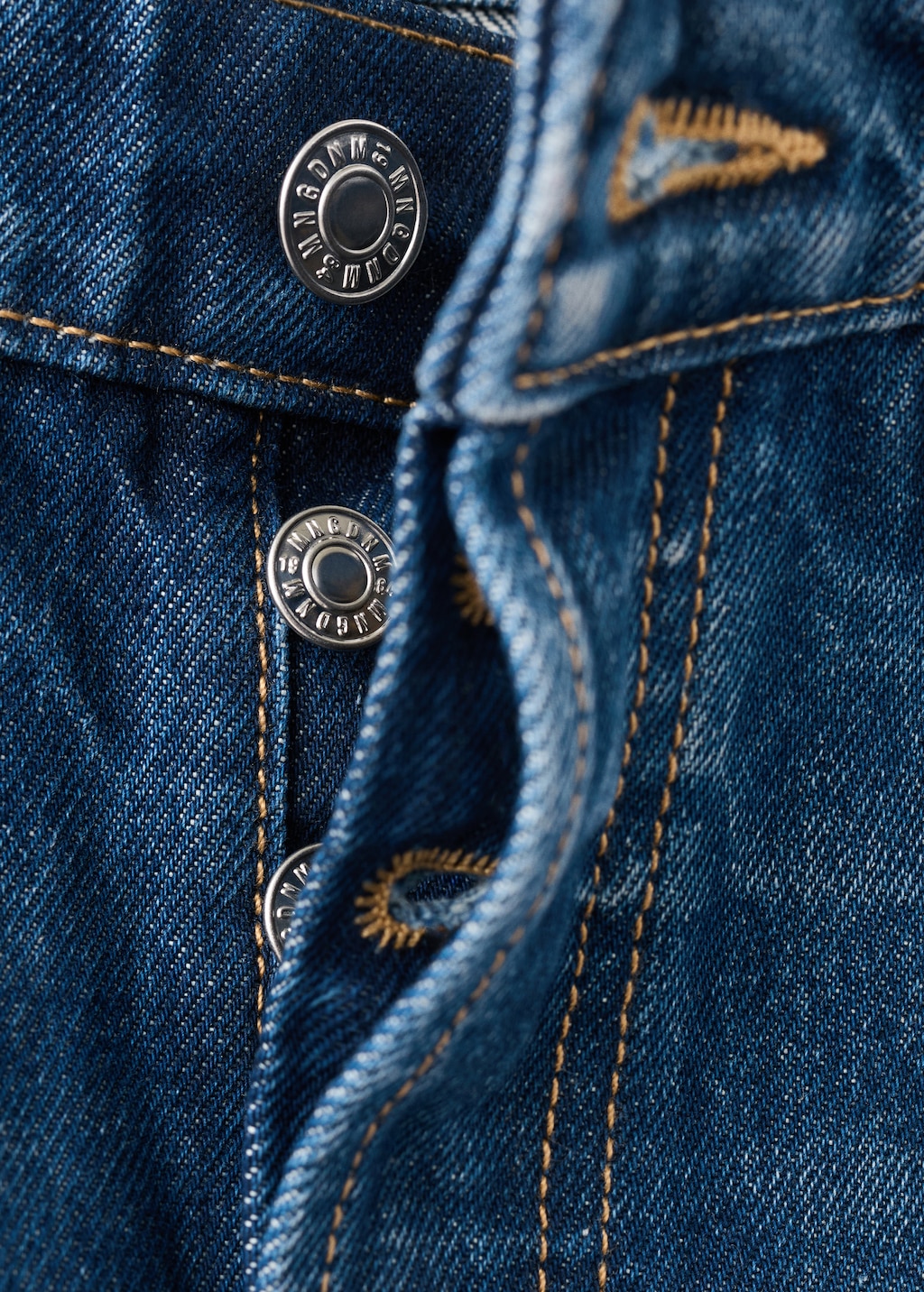 Mango Mid-rise balloon jeans