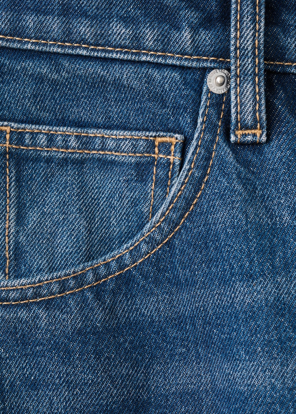 Mango Mid-rise balloon jeans