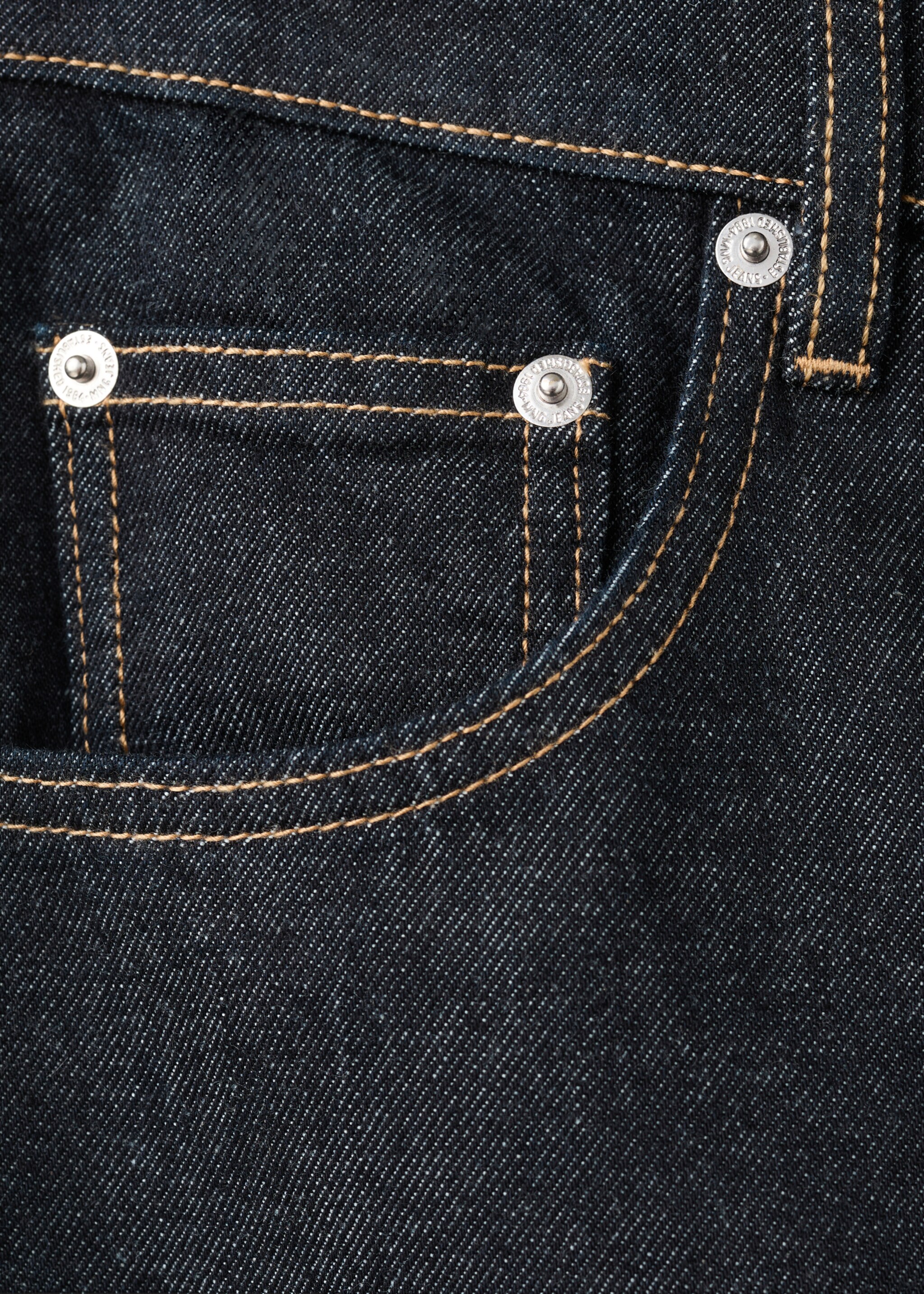 Low-rise balloon jeans - Details of the article 0, Open Blue. Ref: 27024080-00.