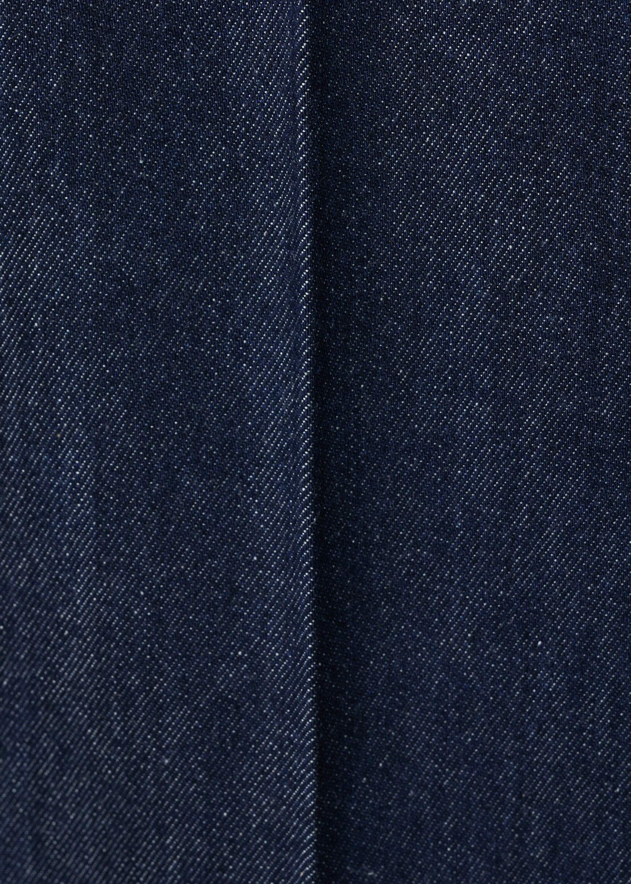 Wide-leg mid-rise broek - Detail van het artikel 0, Open blauw. Ref: 27024083-00.