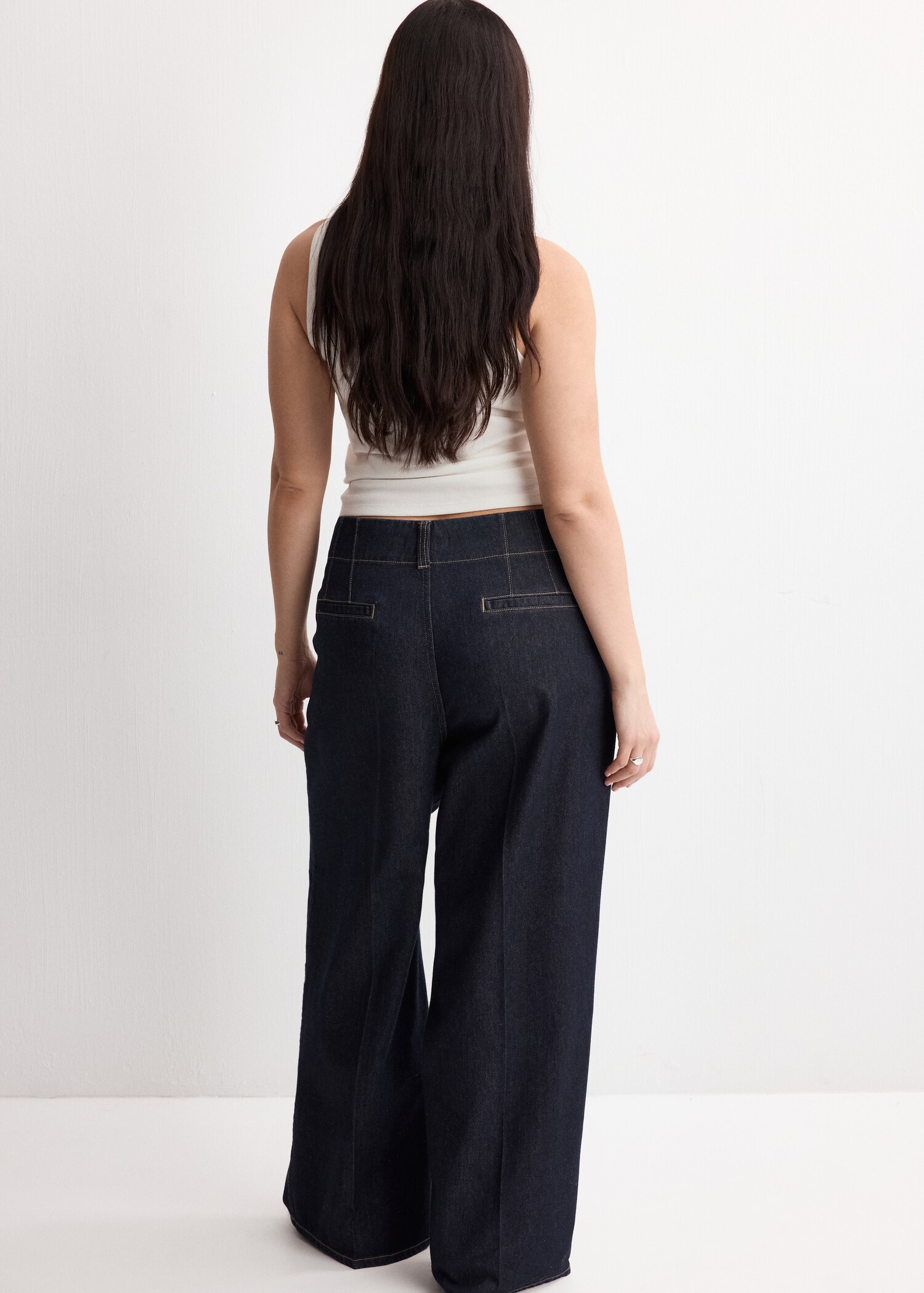 Wide-leg mid-rise broek - Detail van het artikel 4