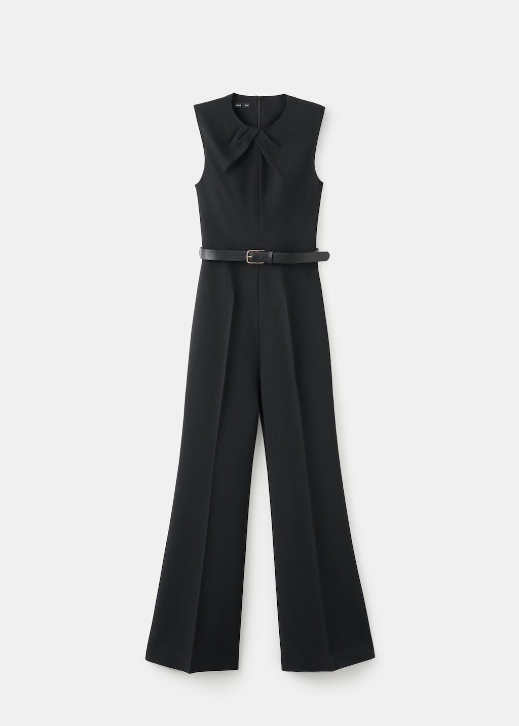 Jumpsuit with draped detail belt - image 5