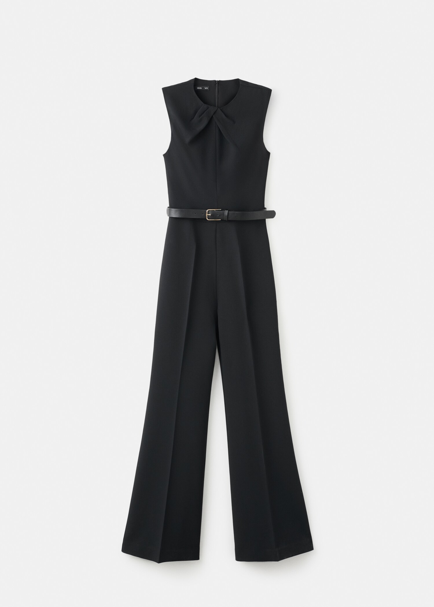 Jumpsuit with draped belt detail - Article without model