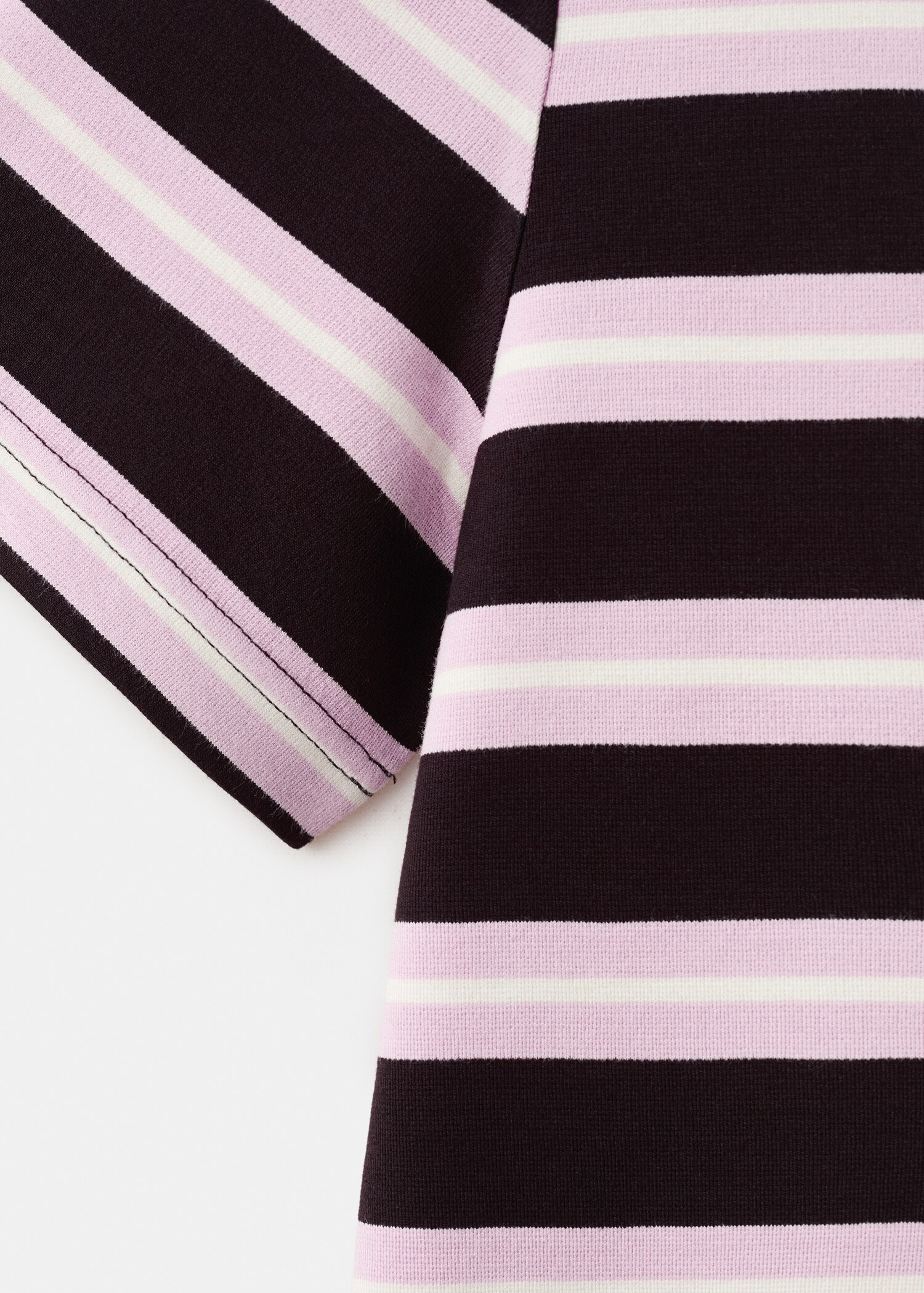 Camiseta manga corta rayas - Detalle del artículo 0