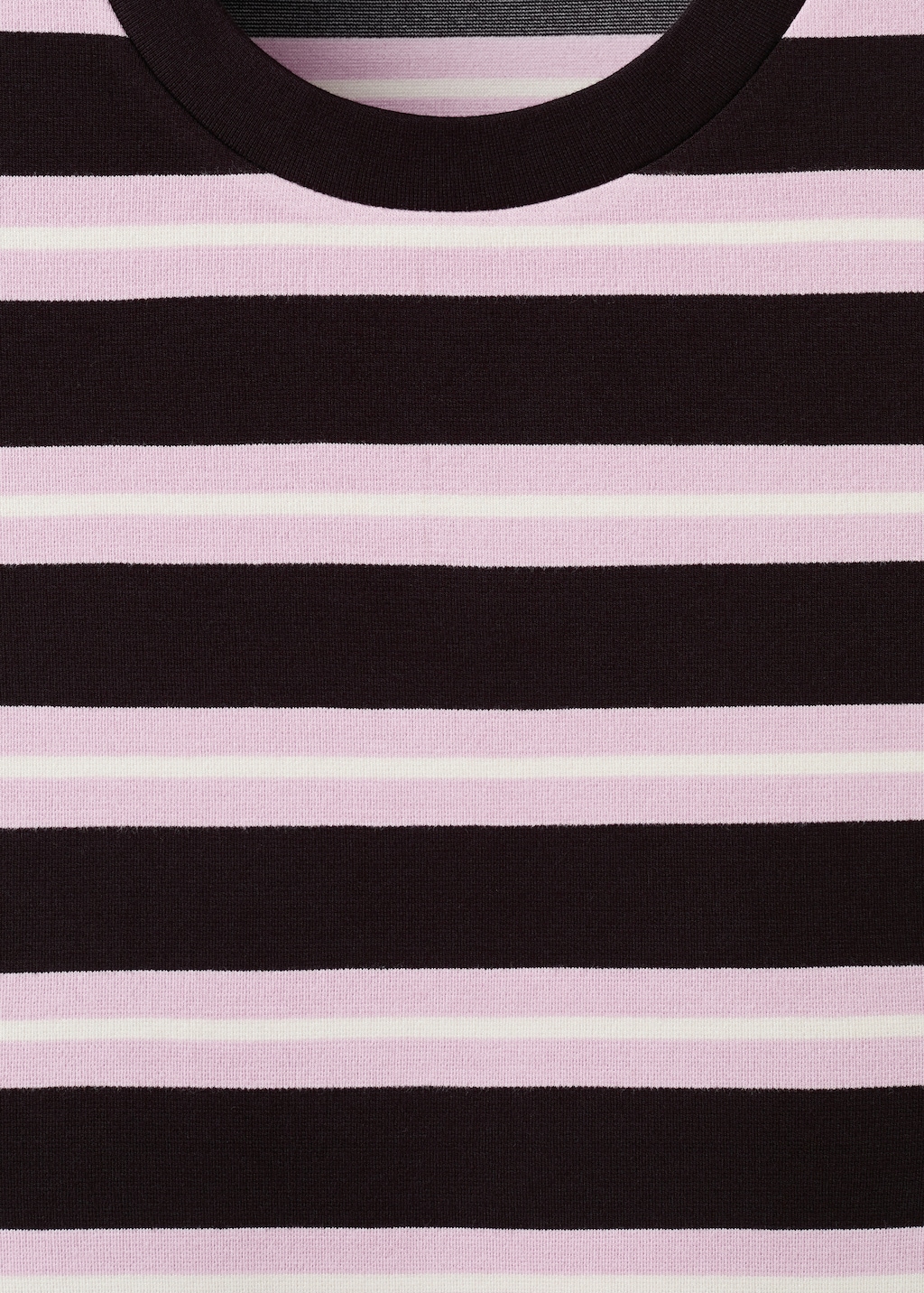 Mango Striped short-sleeved t-shirt