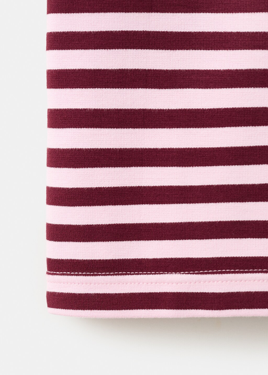 Striped short-sleeved t-shirt - image 4