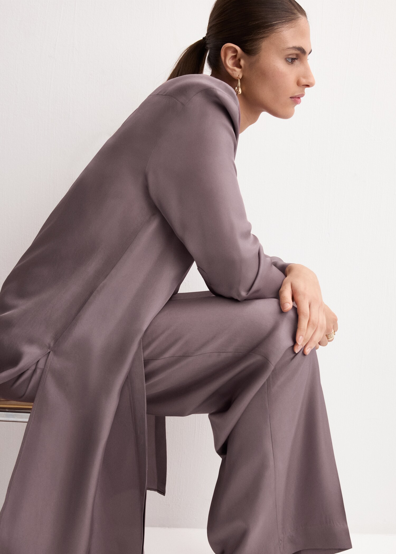 Pantalón recto tiro medio - Detalle del artículo 2